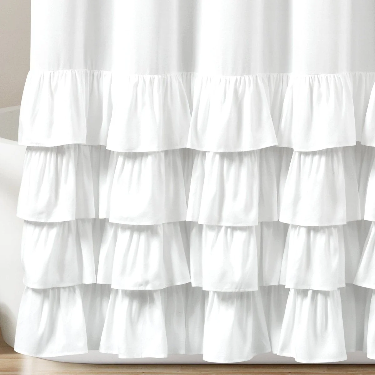 Allison Ruffle Shower Curtain - Image 5