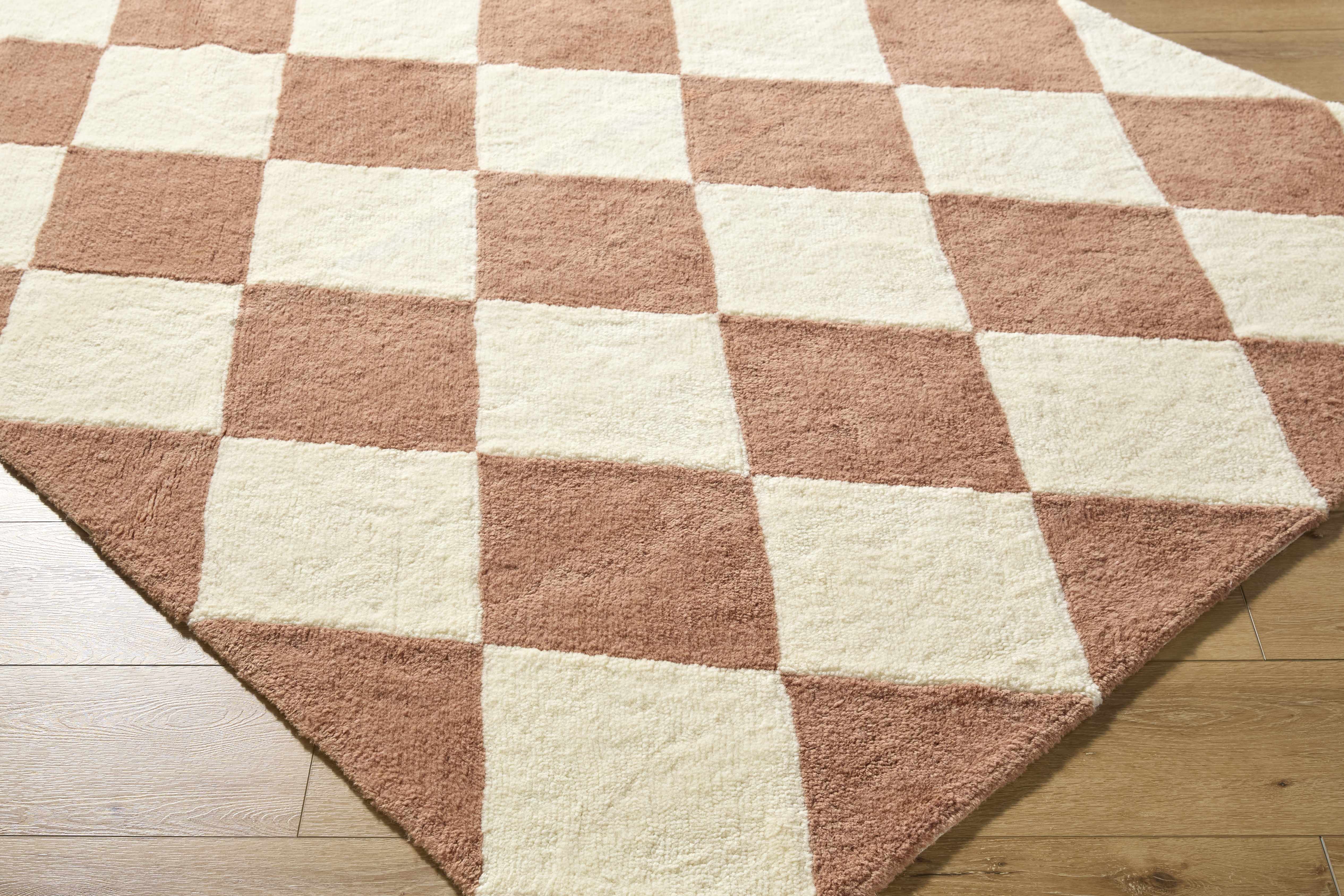 Almeda Diamond Washable Wool Rug - Image 3