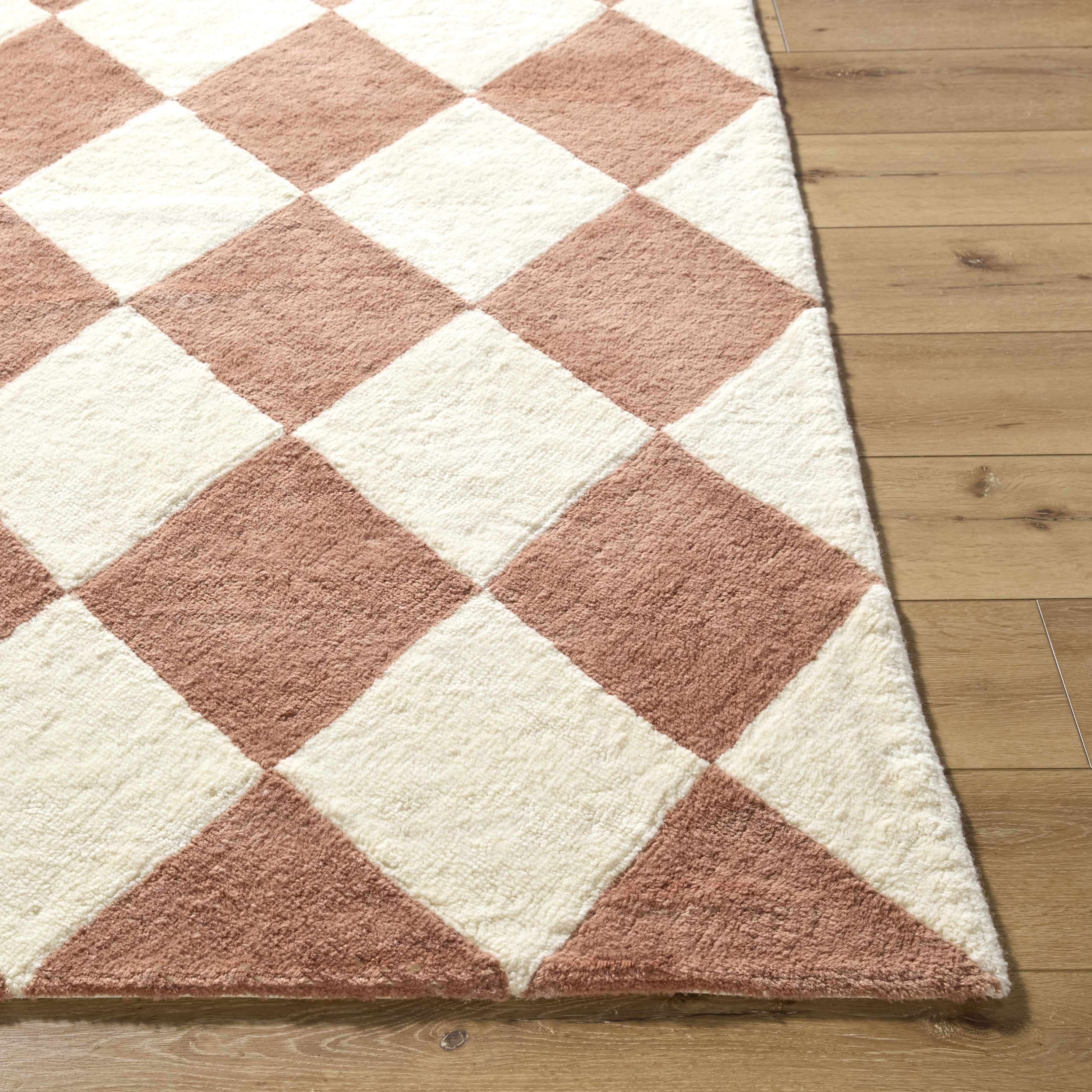 Almeda Diamond Washable Wool Rug - Image 4