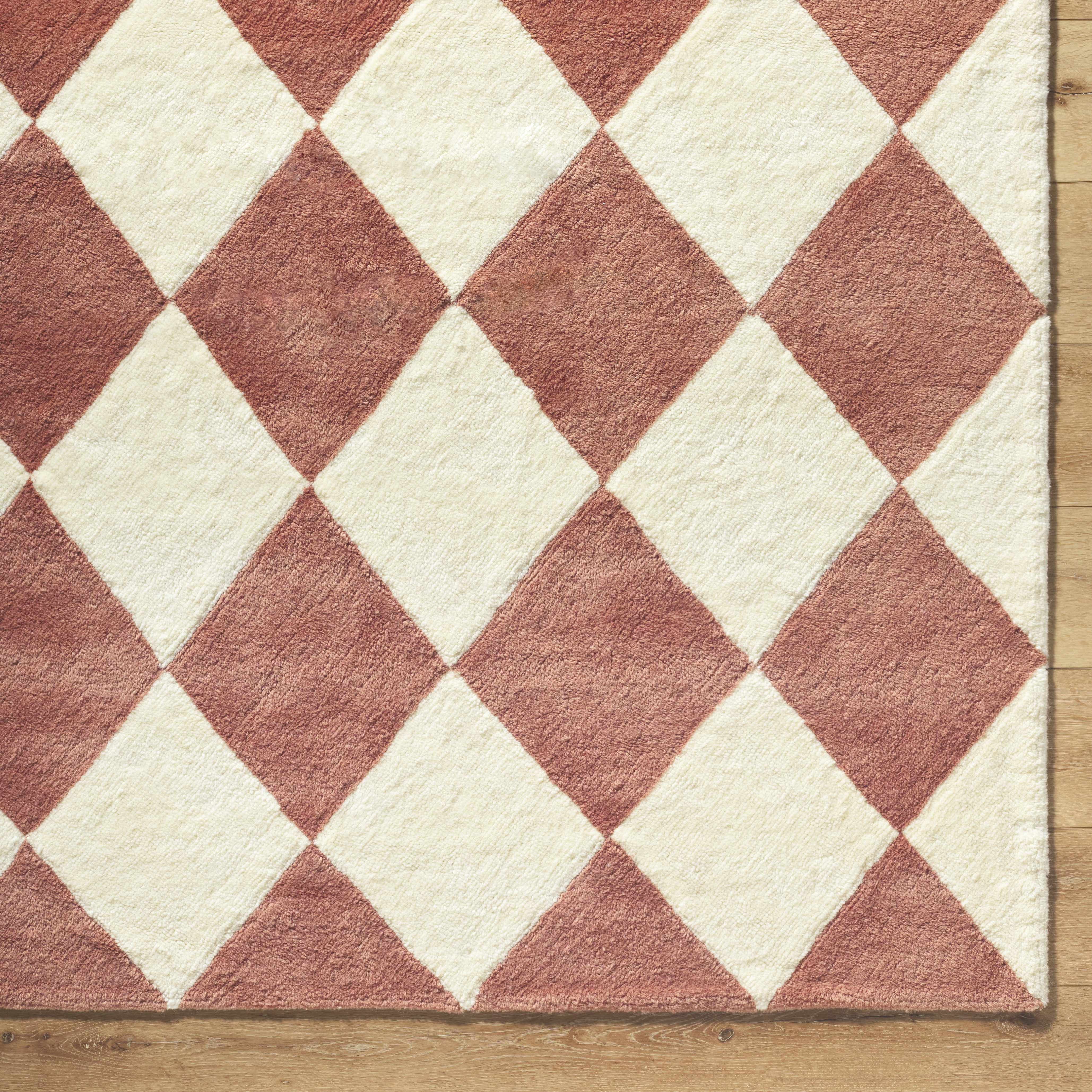 Almeda Diamond Washable Wool Rug - Image 6