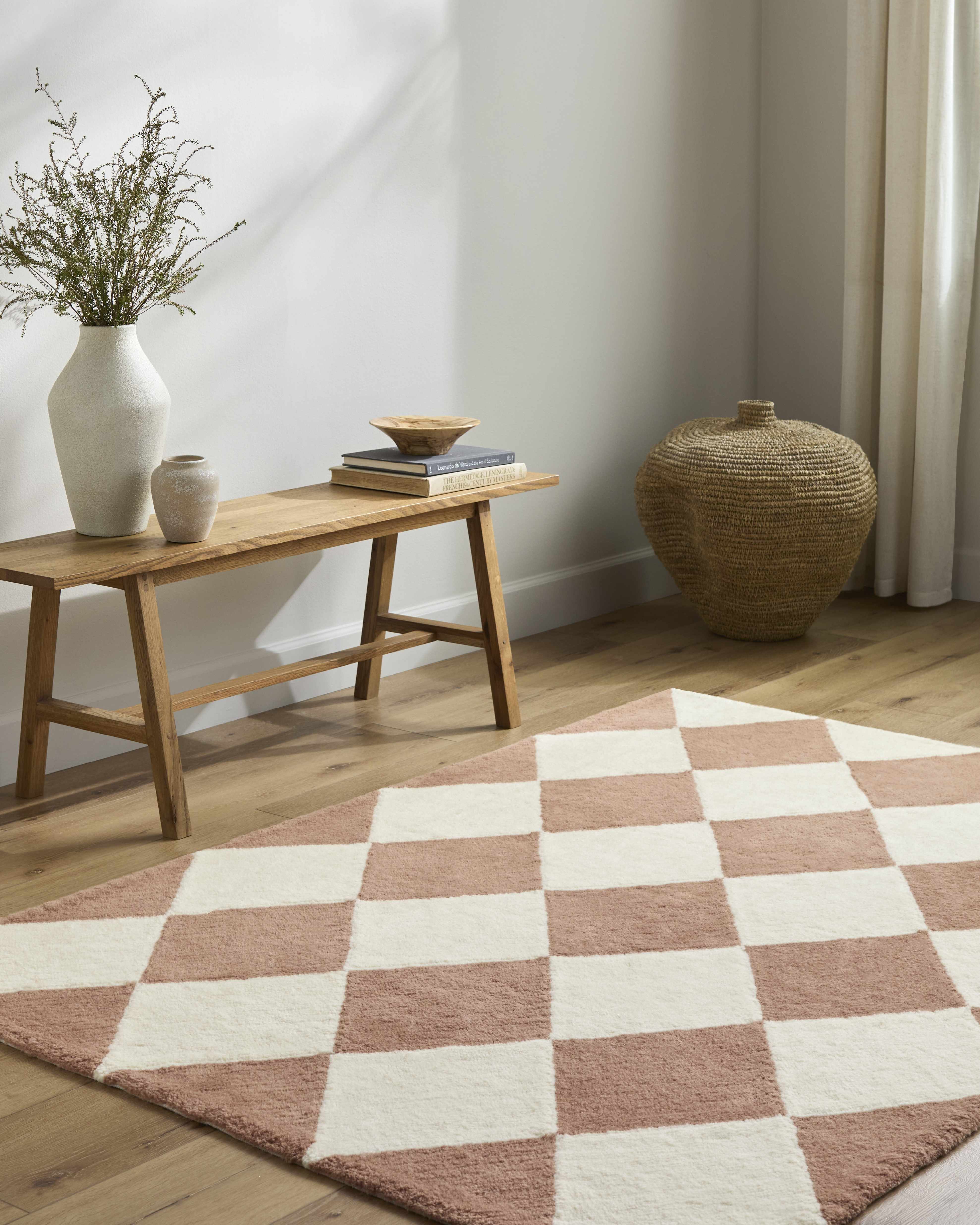Almeda Diamond Washable Wool Rug - Image 7