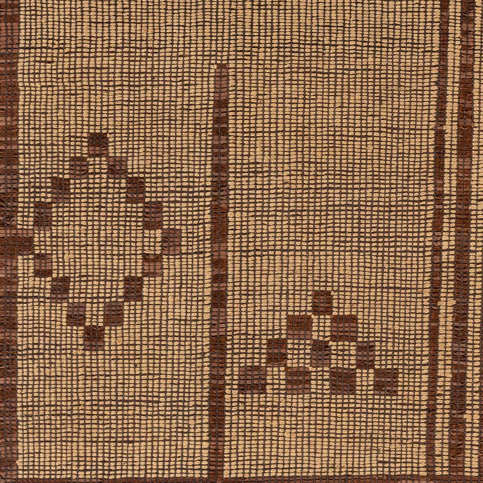 Almis Jute & Leather Rug - Clearance - Image 6