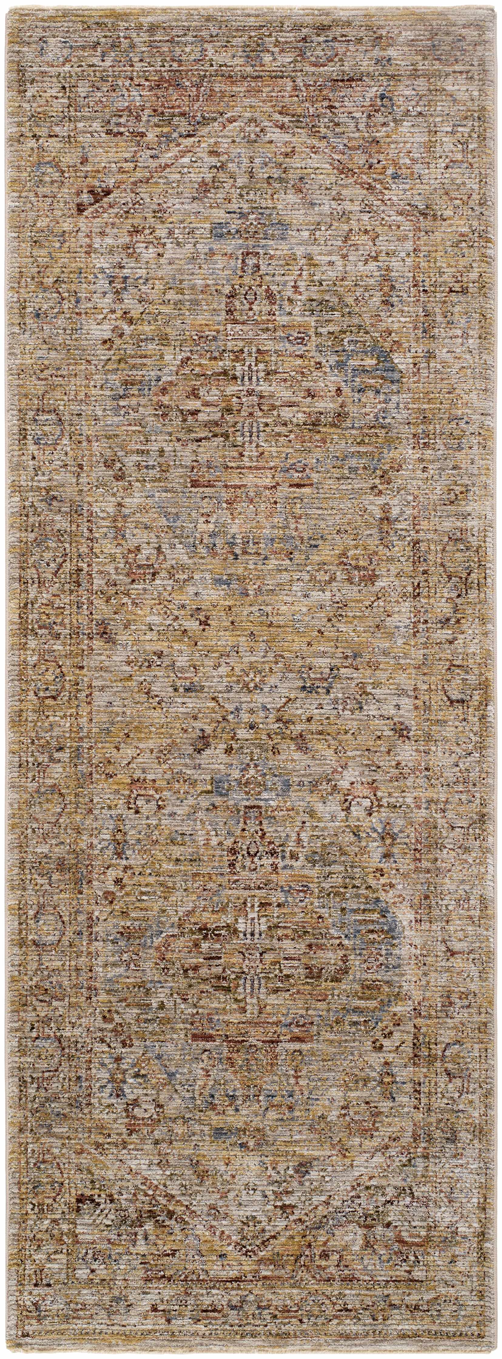 Alois Rust Rich Textured Traditional Rug - Image 9