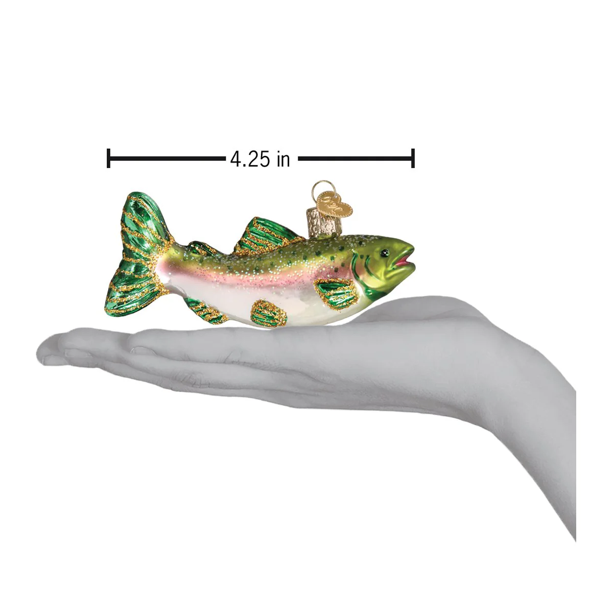 Alpine Rainbow Trout Figurine - Image 6