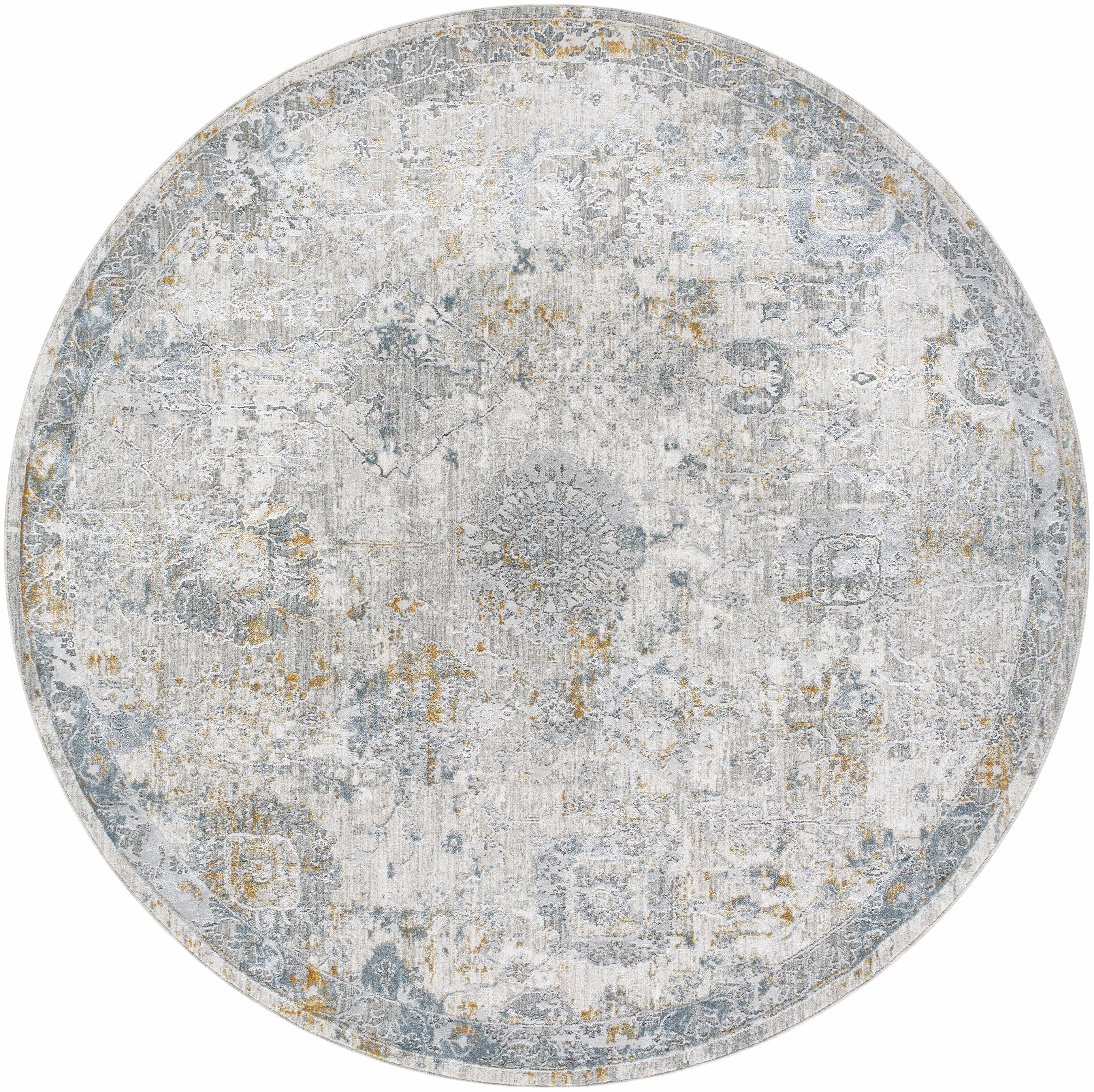 Alroy Textured Rug with Fringes - Image 13