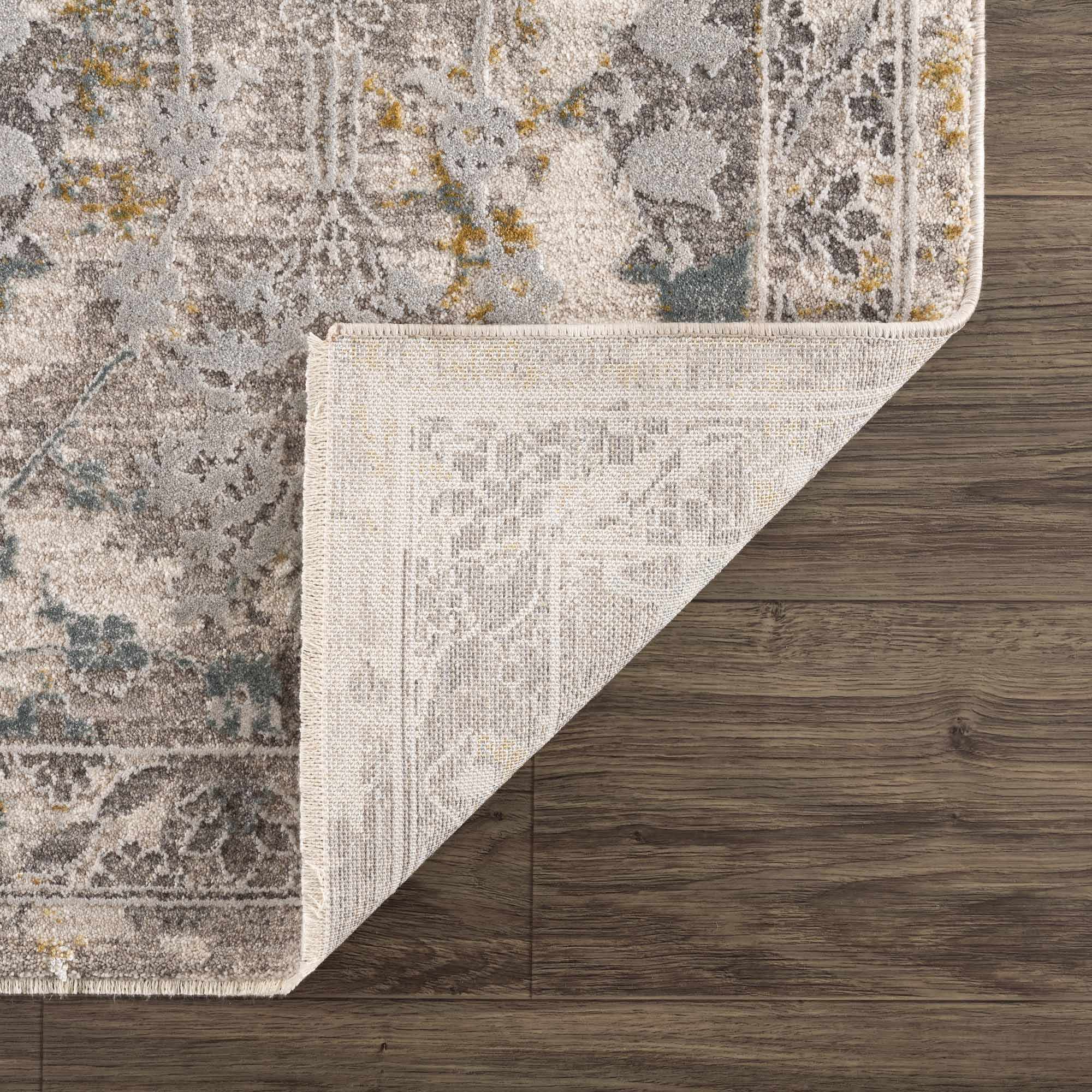 Alroy Textured Rug with Fringes - Image 3