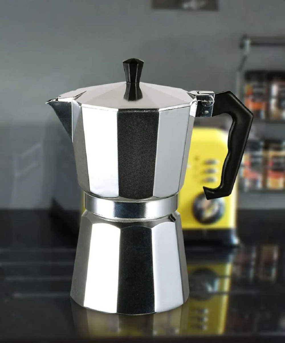 Aluminum Coffee Maker - 4 Sizes - Image 15