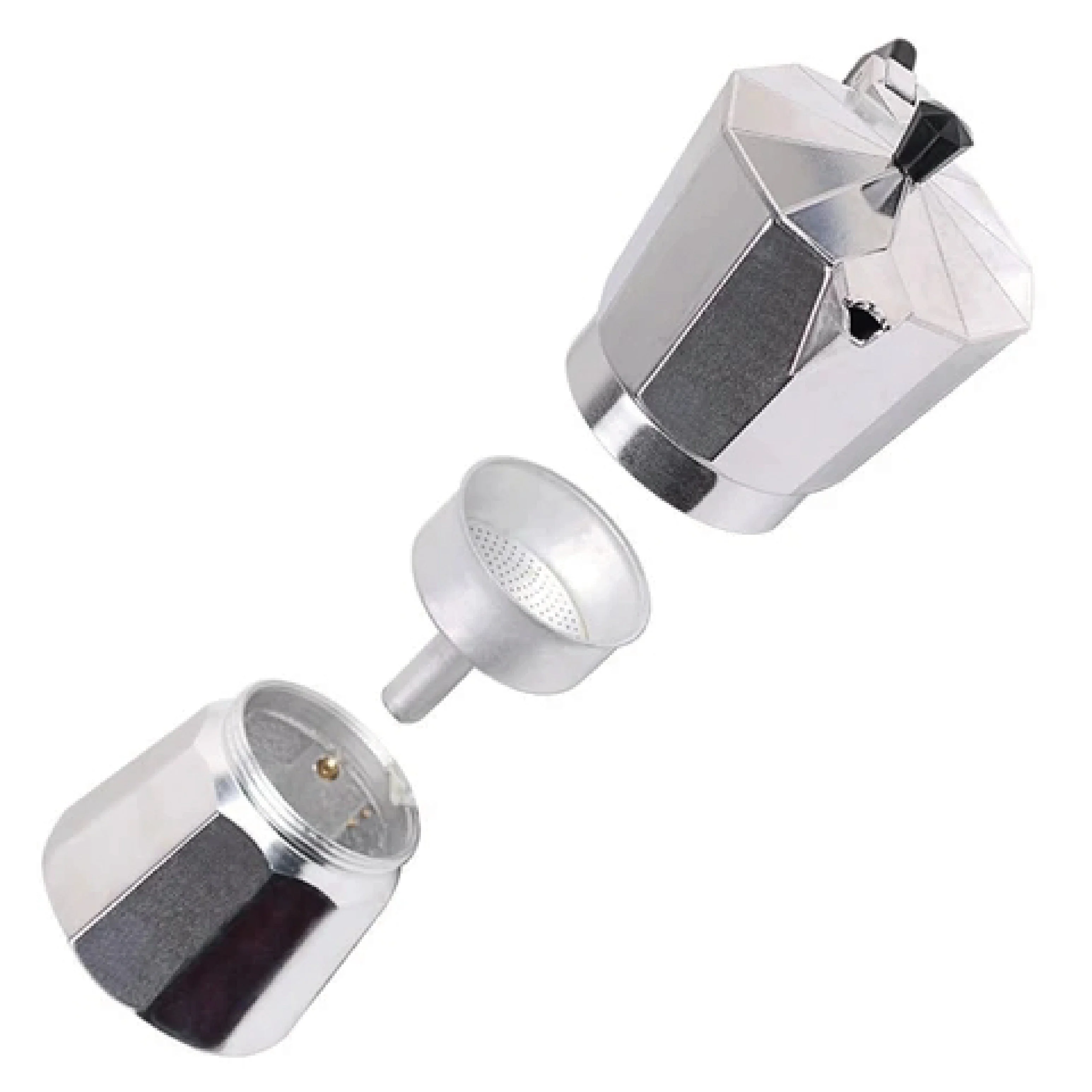 Aluminum Coffee Maker - 4 Sizes - Image 9
