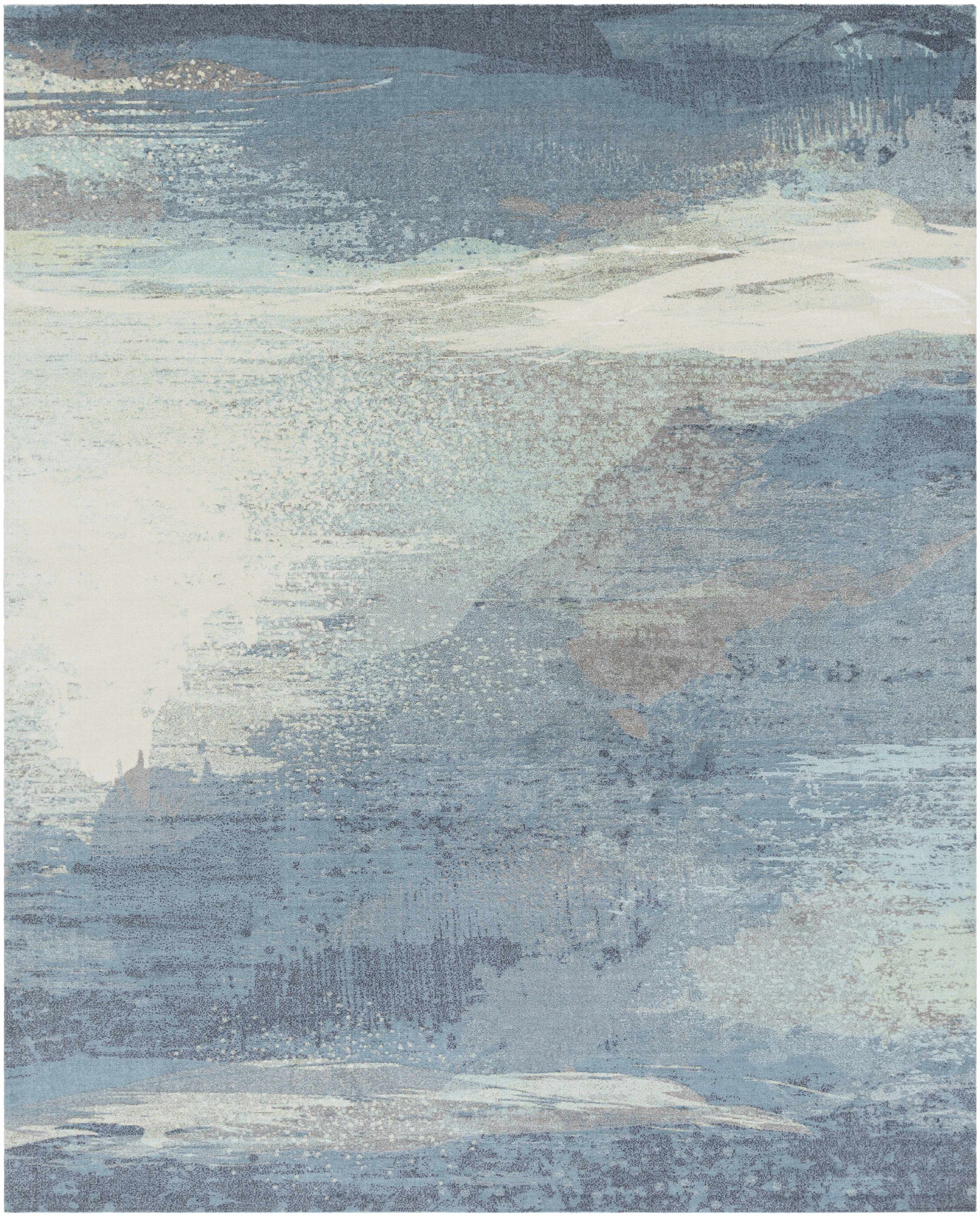 Alvaton Abstract Blue Rug - Image 12