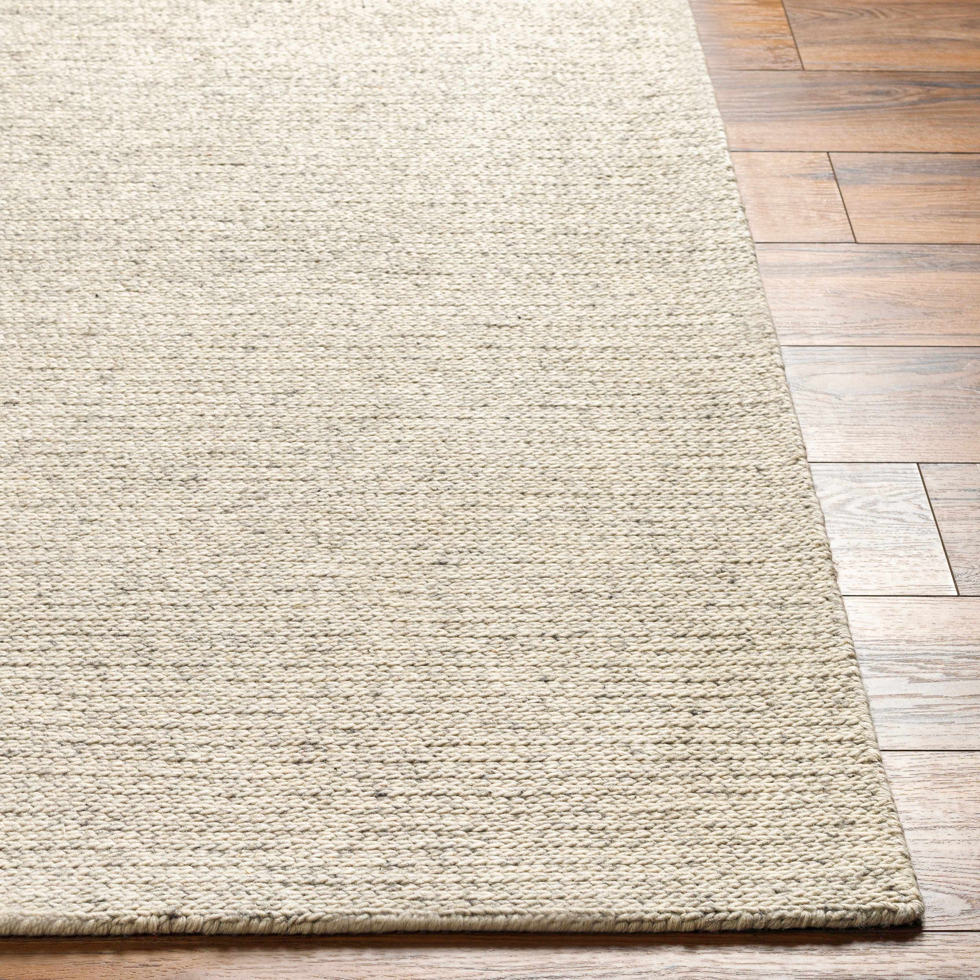 Alyra Beige Solid Area Rug - Clearance - Image 4