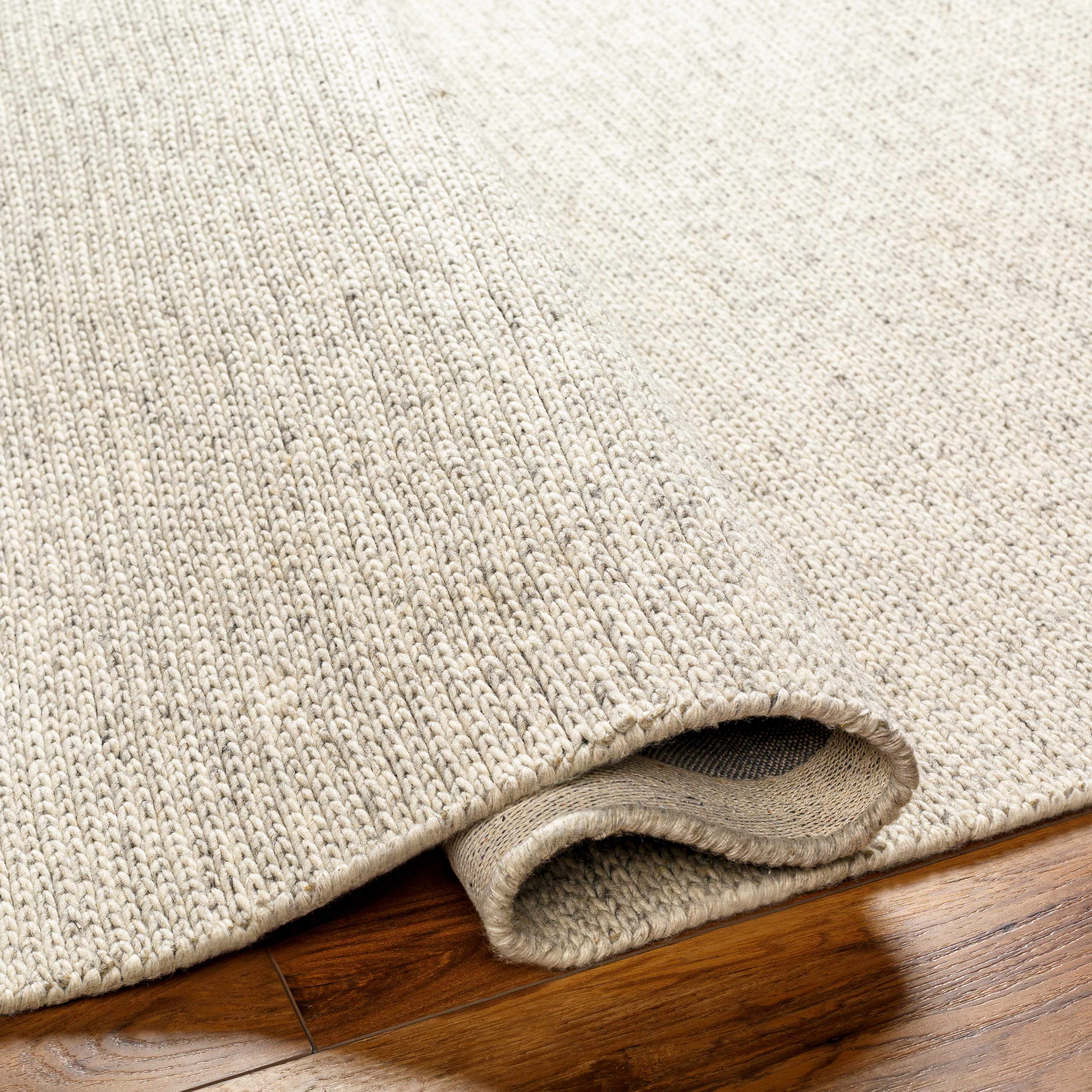 Alyra Beige Solid Area Rug - Clearance - Image 5
