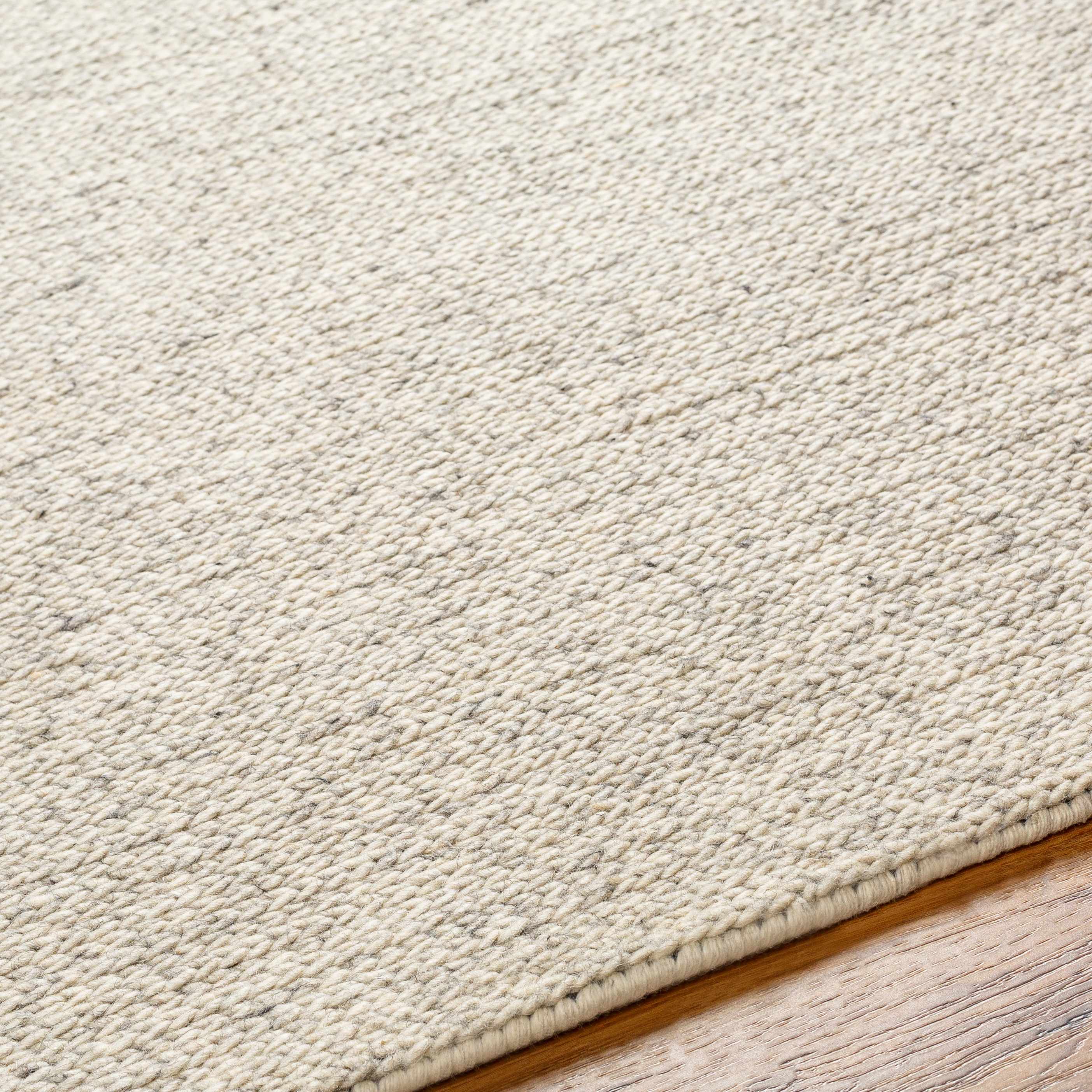 Alyra Beige Solid Area Rug - Clearance - Image 7