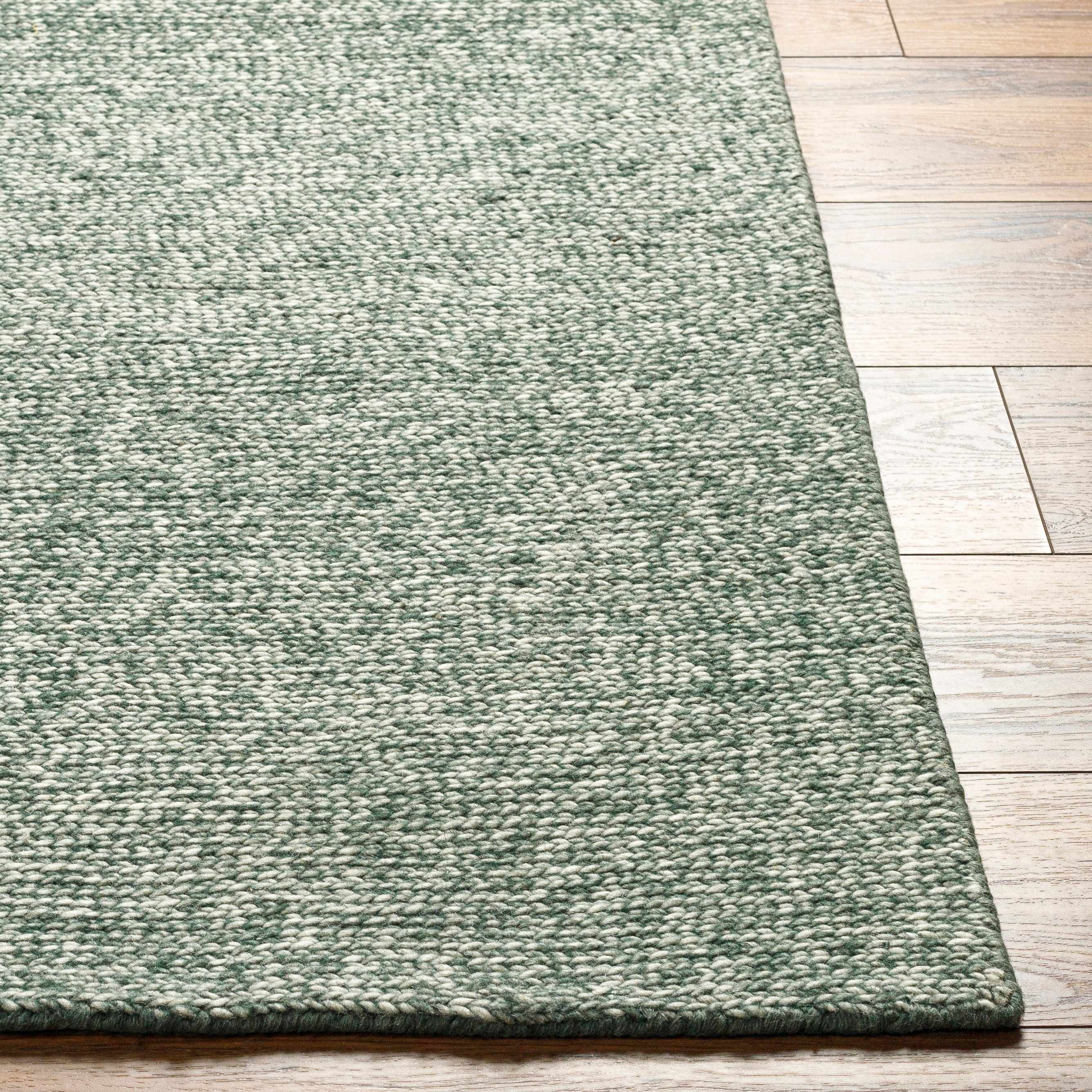 Alyra Green Solid Area Rug - Image 3