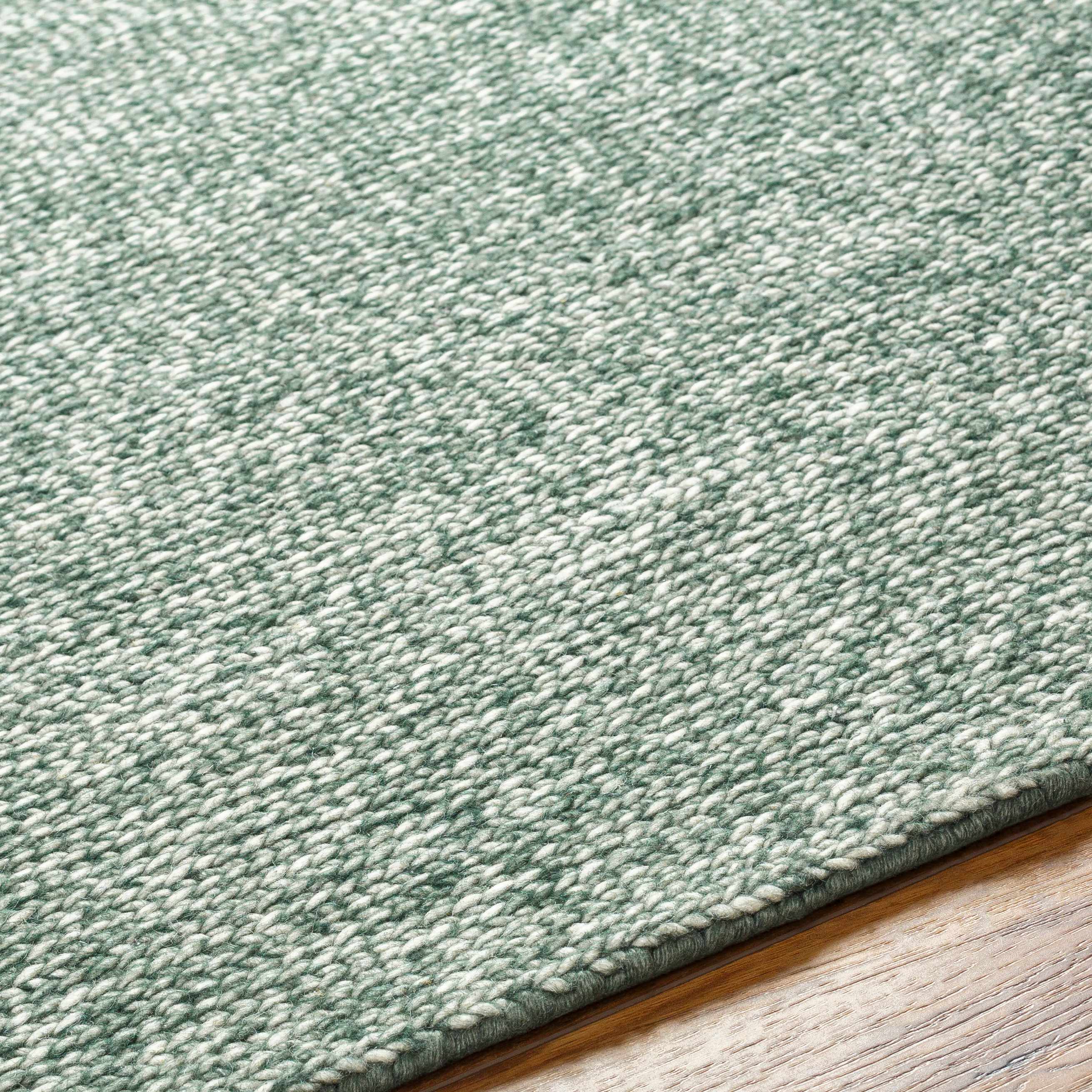 Alyra Green Solid Area Rug - Image 6