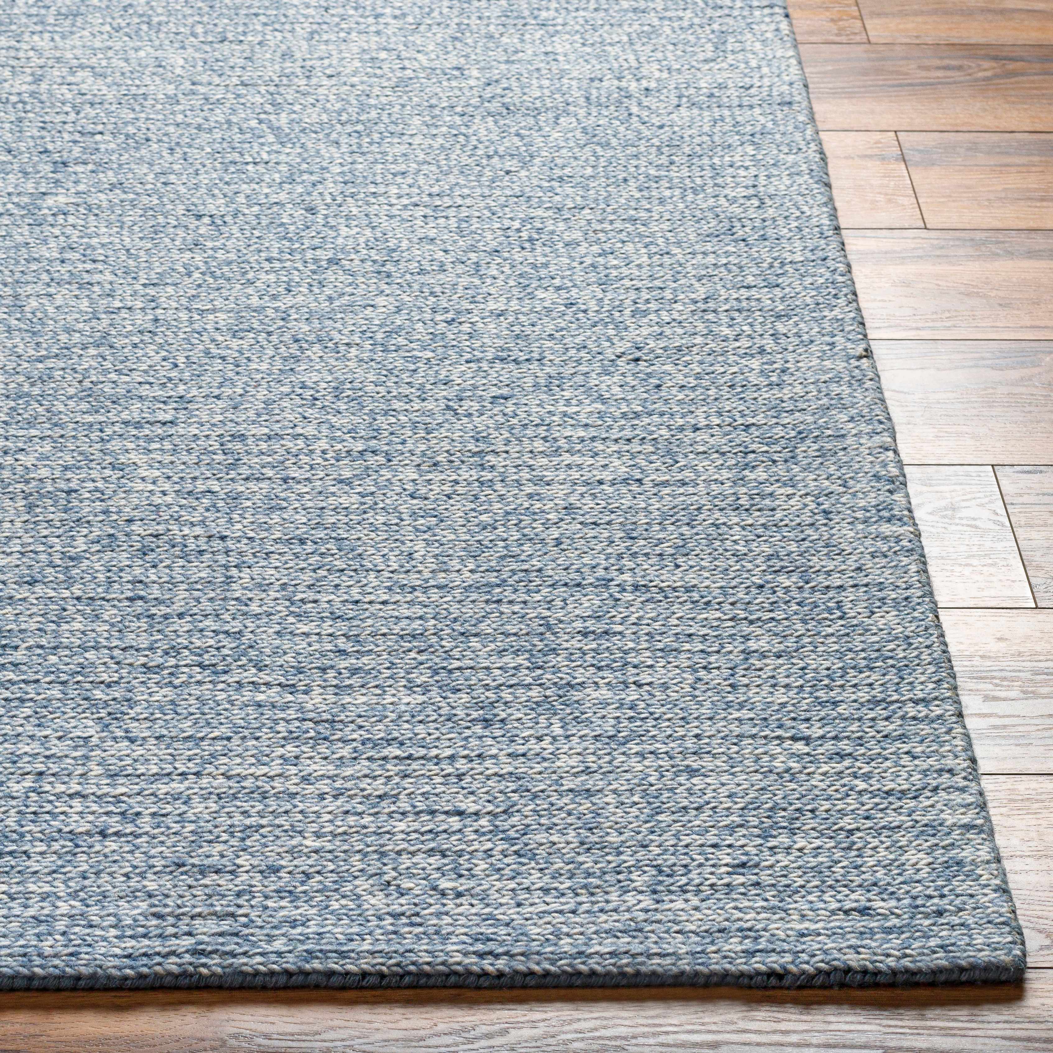 Alyra Light Blue Solid Area Rug - Clearance - Image 5