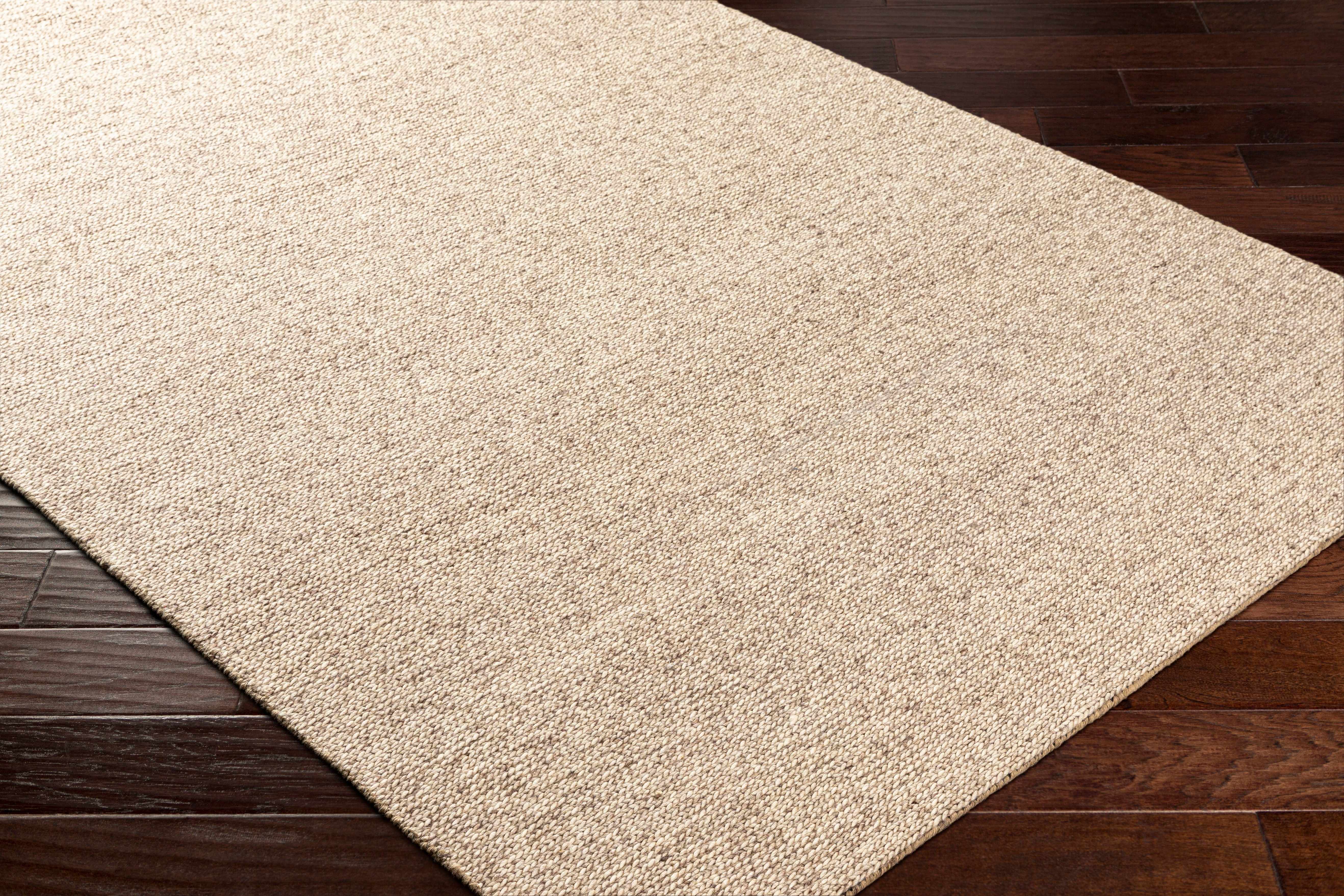 Alyra Tan Solid Area Rug - Clearance - Image 3