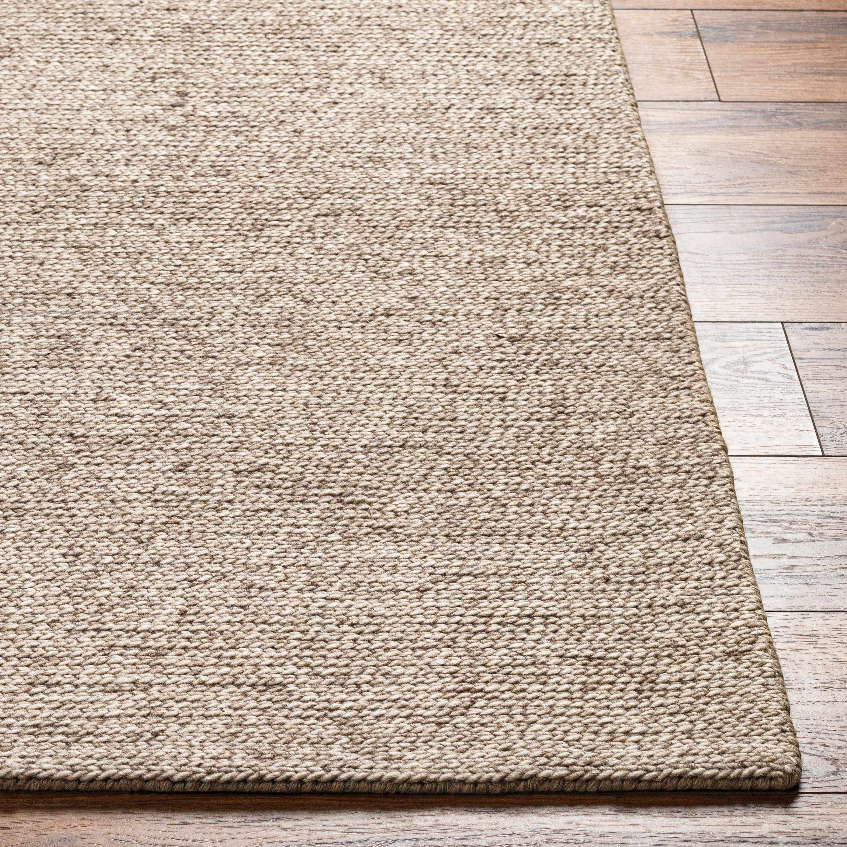 Alyra Tan Solid Area Rug - Clearance - Image 4