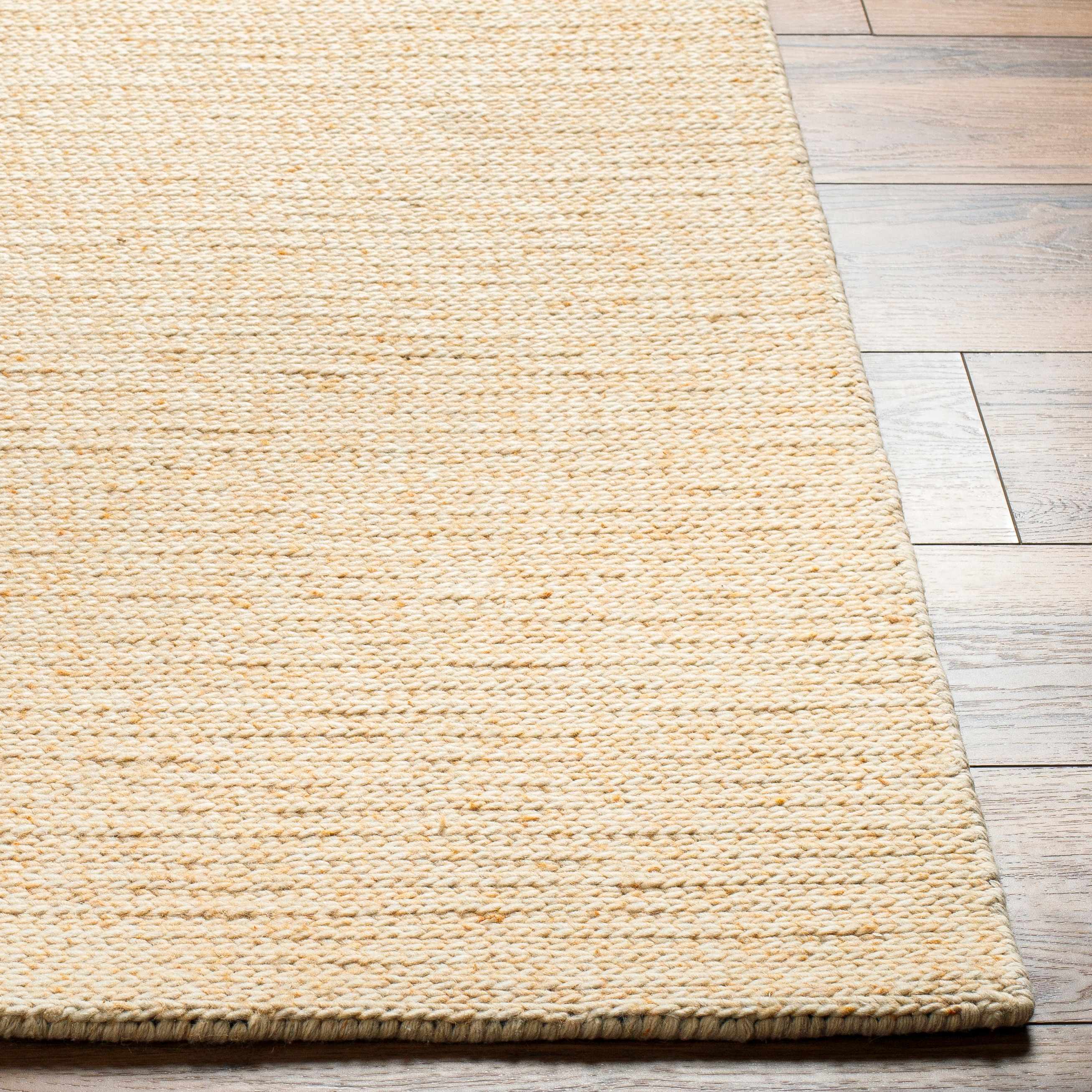 Alyra Yellow Solid Area Rug - Clearance - Image 4