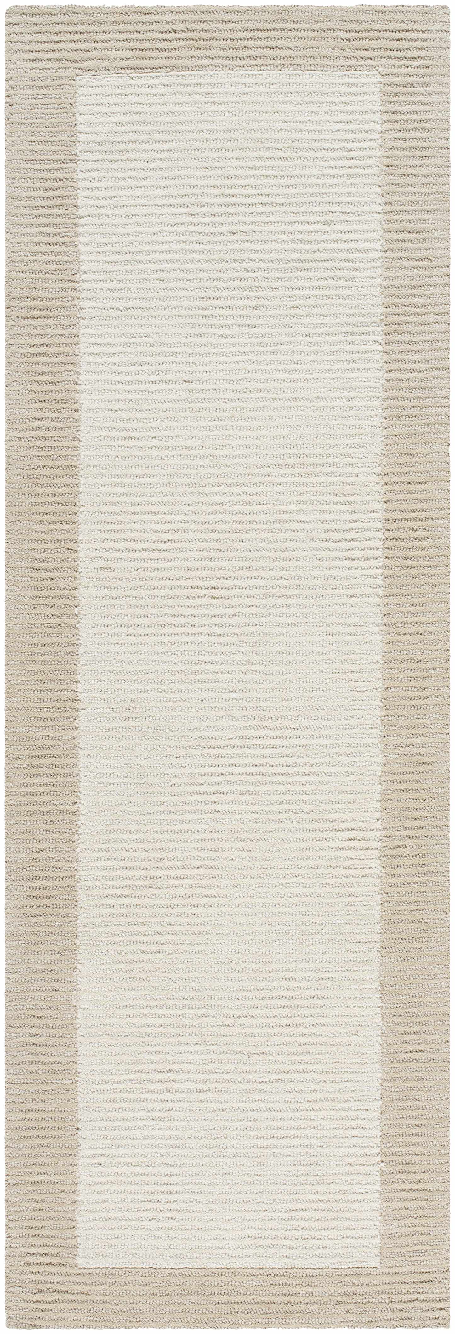 Amadi Beige Wool Area Rug - Image 9