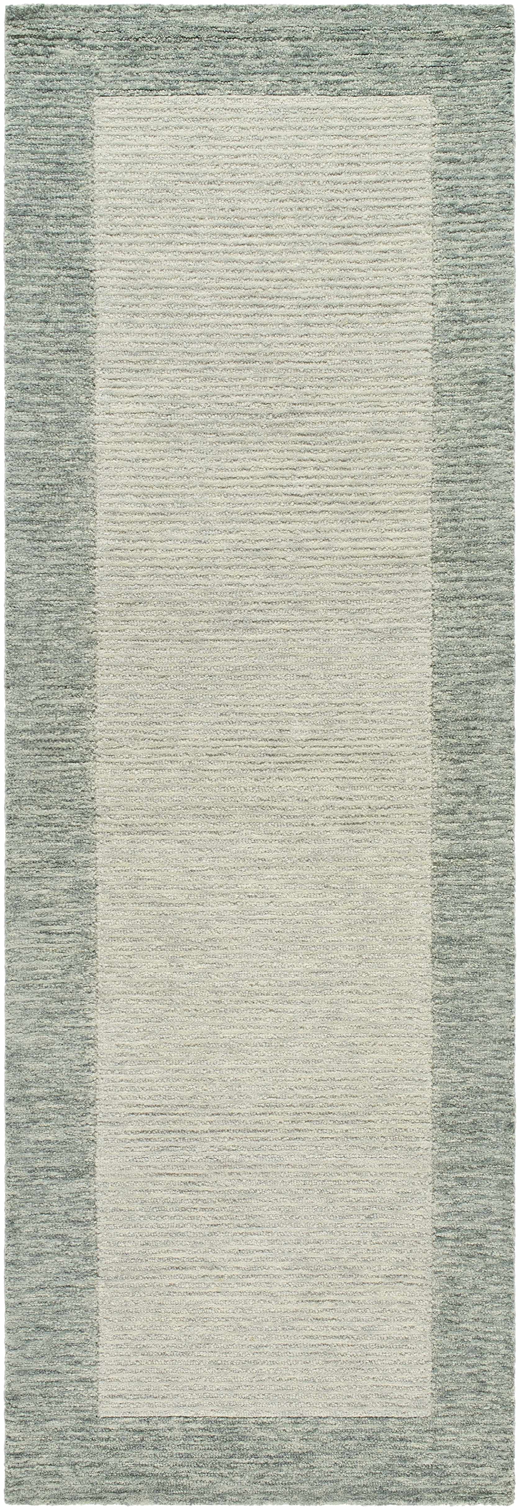 Amadi Green Wool Area Rug - Image 7