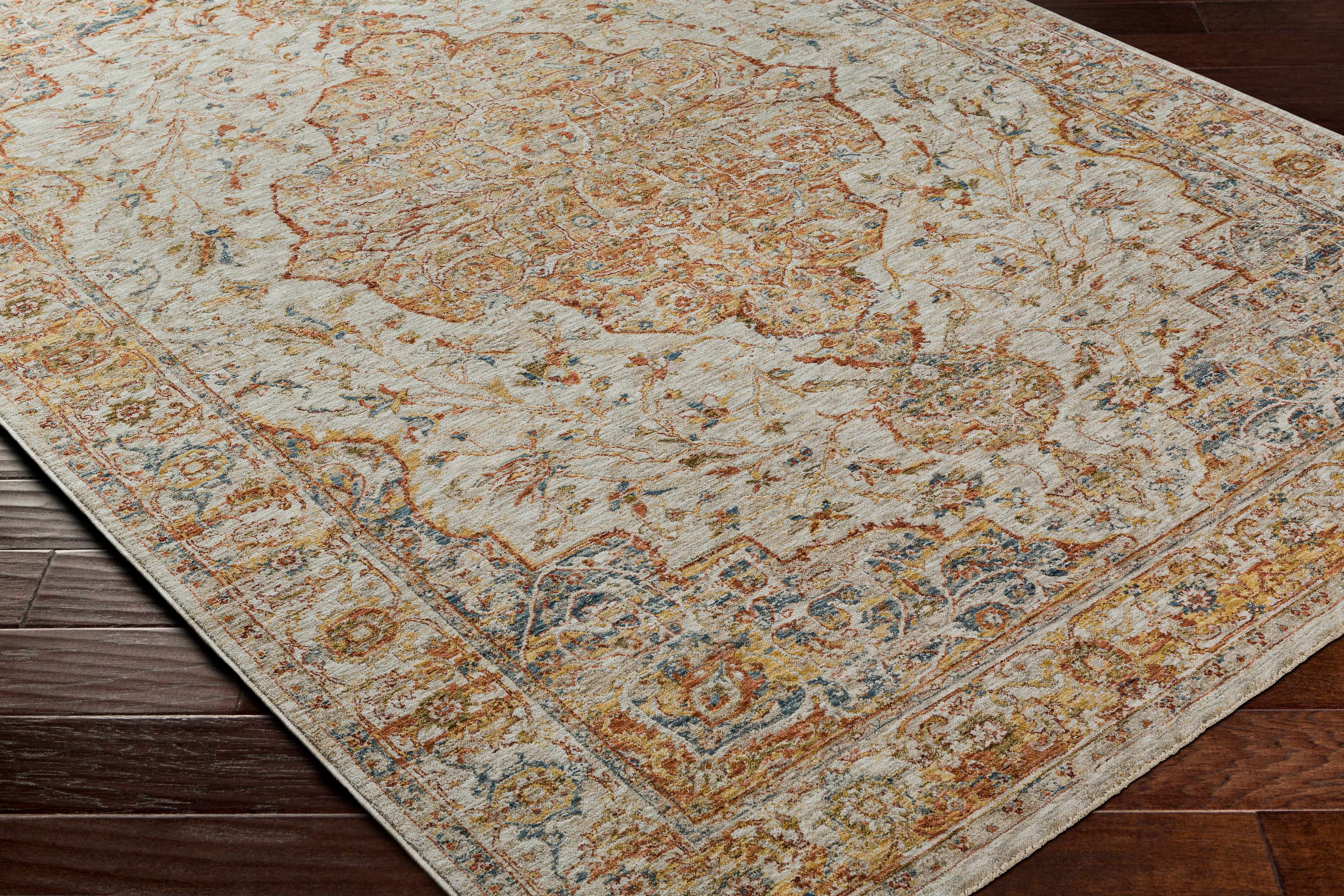 Aman Beige Area Rug - Clearance - Image 4
