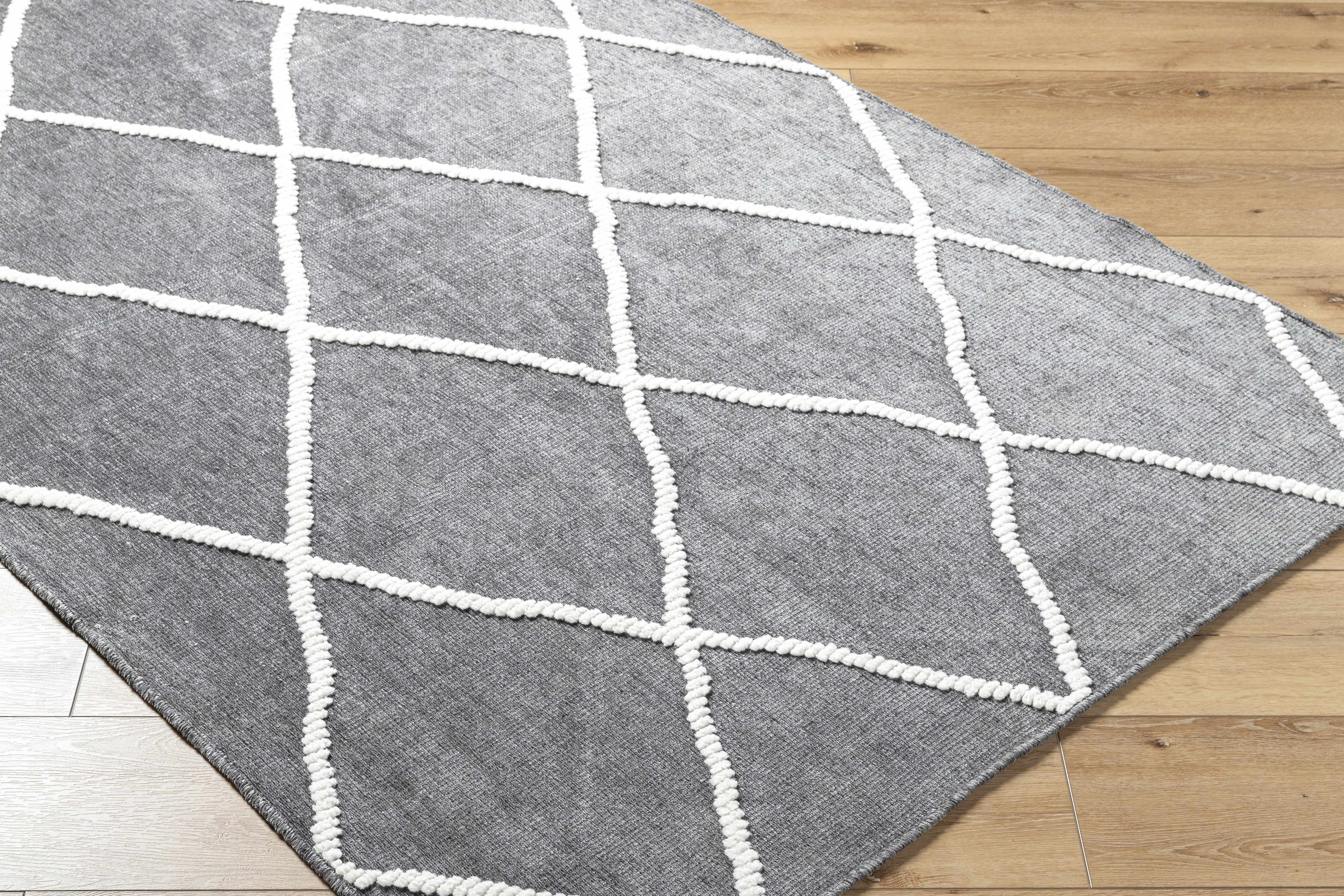 Amani Gray Washable Rug - Clearance - Image 10