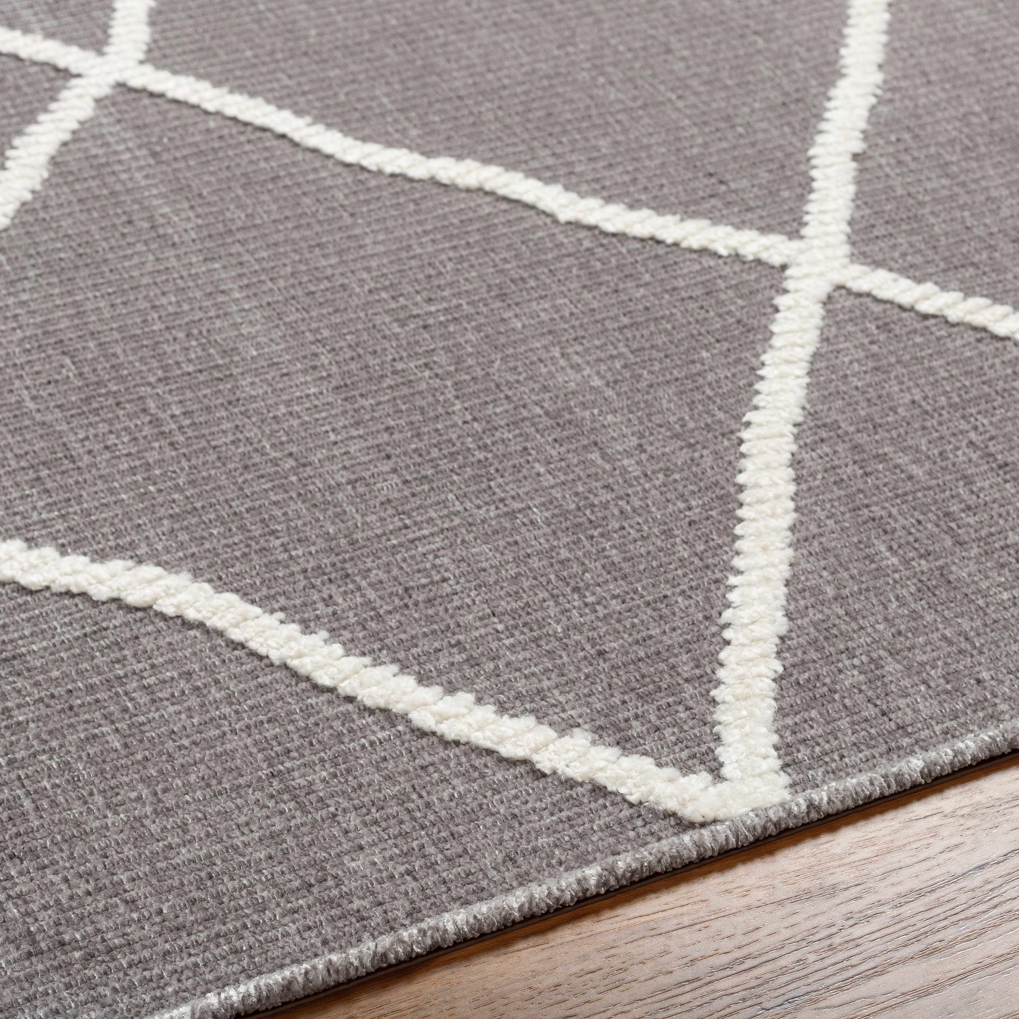 Amani Gray Washable Rug - Clearance - Image 5