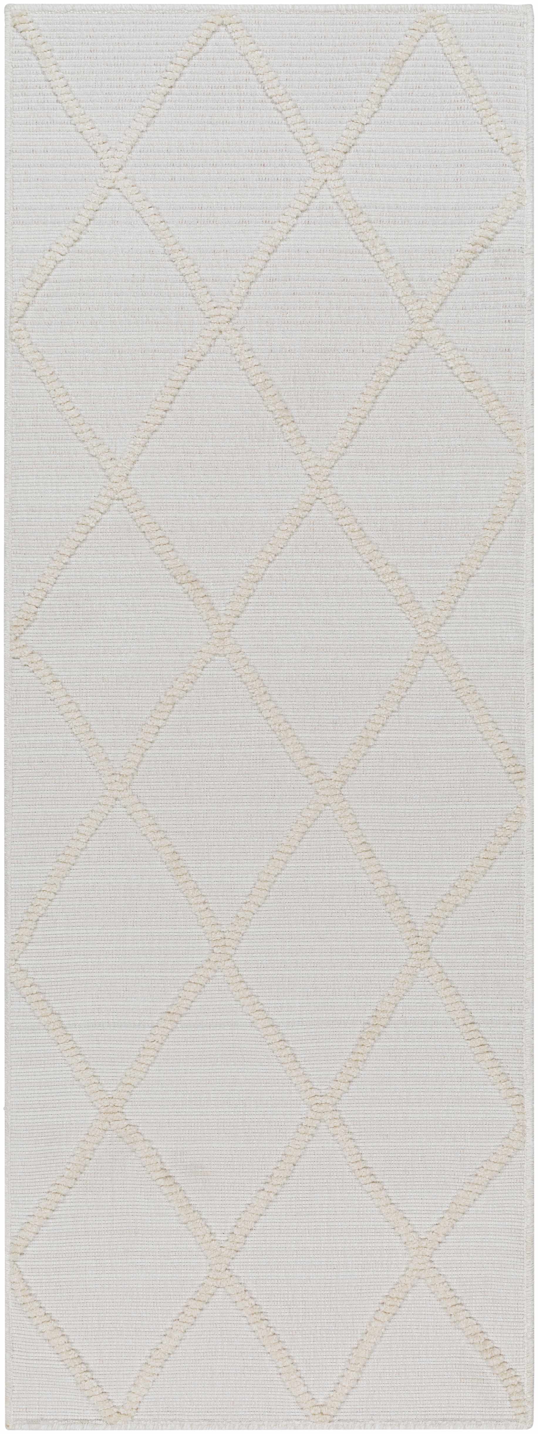Amani White Washable Rug - Clearance - Image 12
