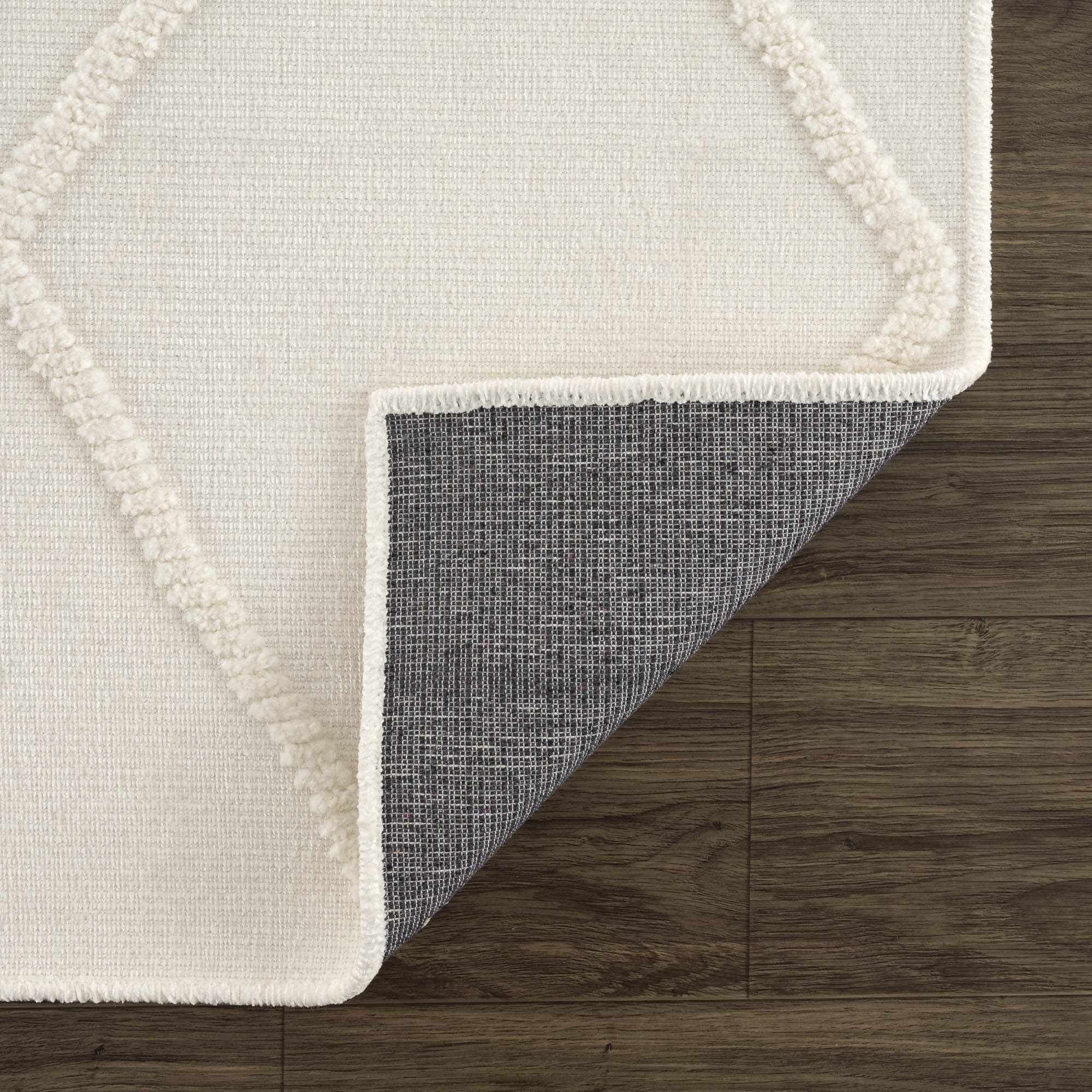 Amani White Washable Rug - Clearance - Image 4