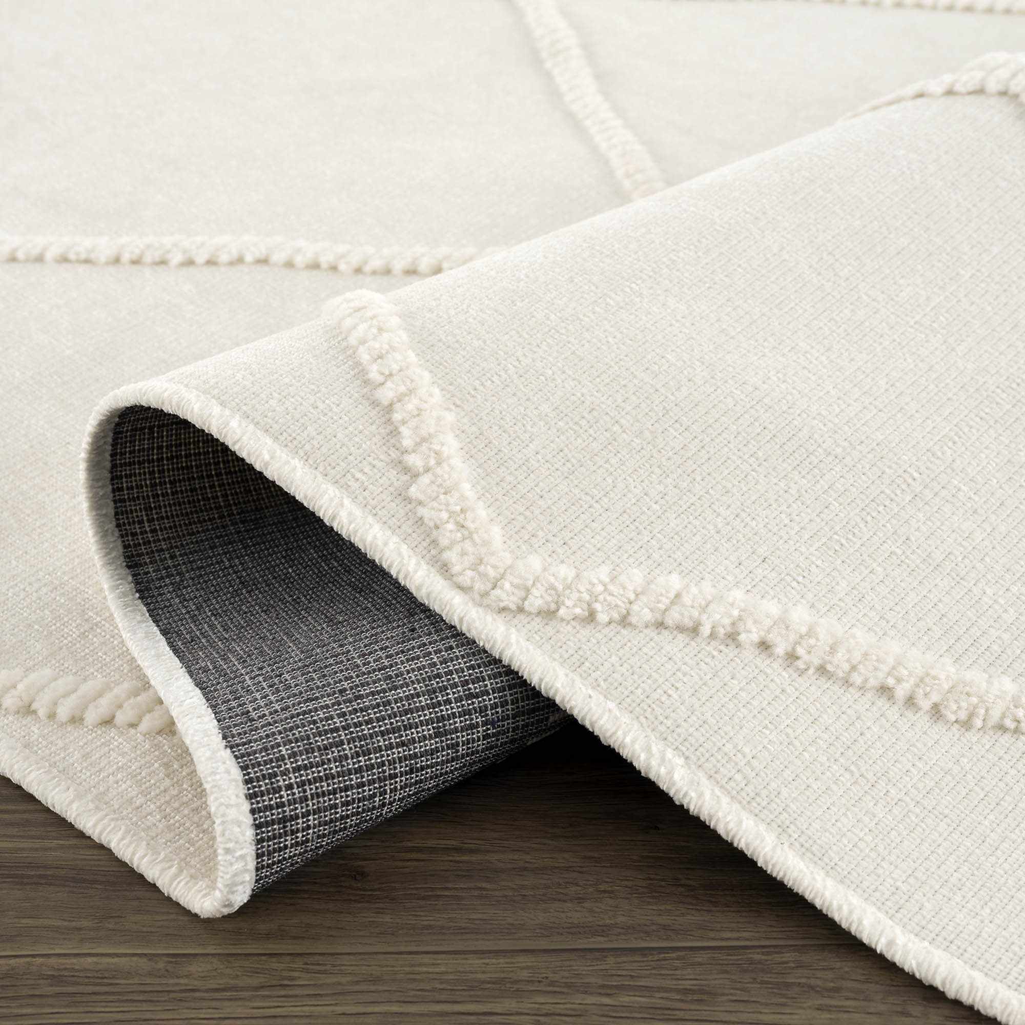 Amani White Washable Rug - Clearance - Image 5