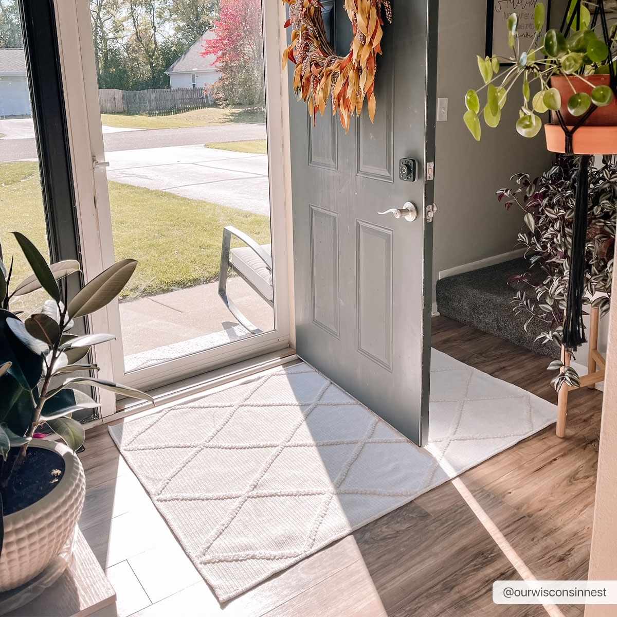 Amani White Washable Rug - Clearance - Image 6