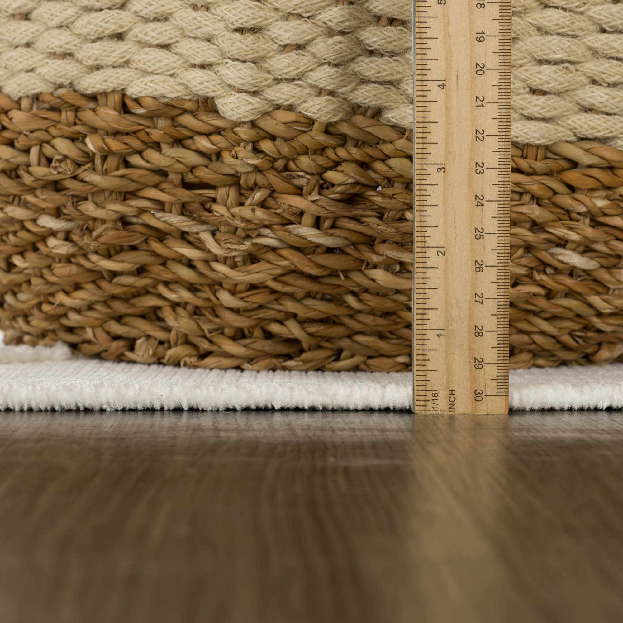 Amani White Washable Rug - Clearance - Image 9