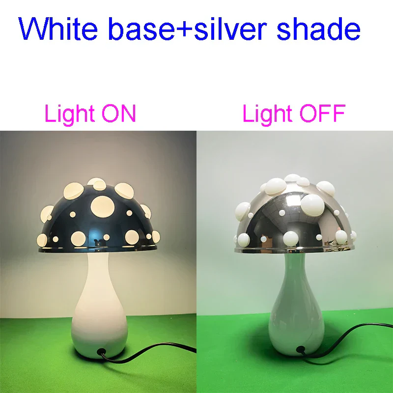 Amanita Mushroom LED Lamp Warm Light Bedside Night Light Desk Decor USB Home - Image 10