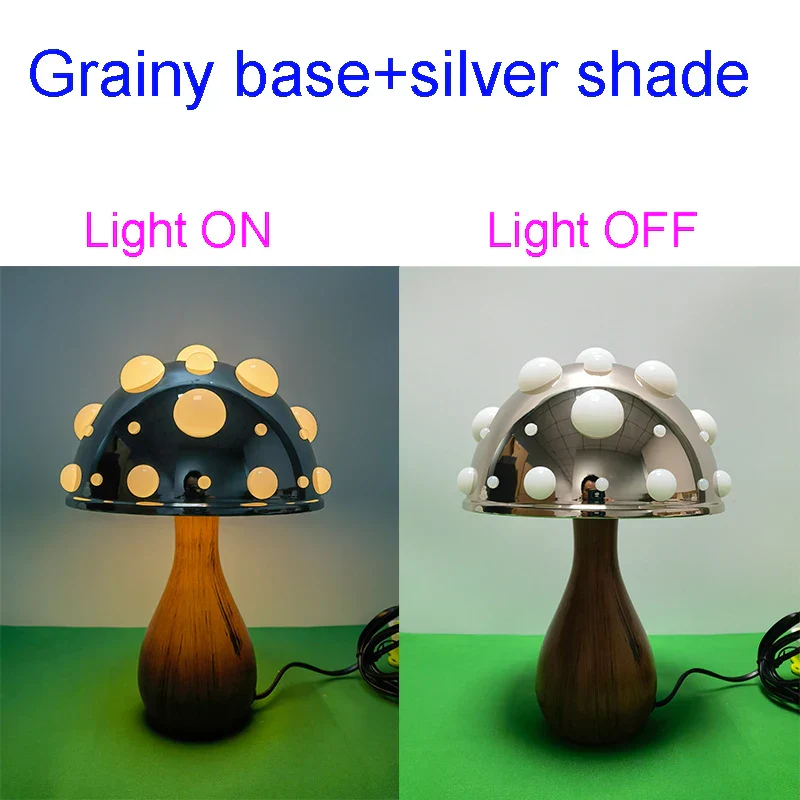 Amanita Mushroom LED Lamp Warm Light Bedside Night Light Desk Decor USB Home - Image 9