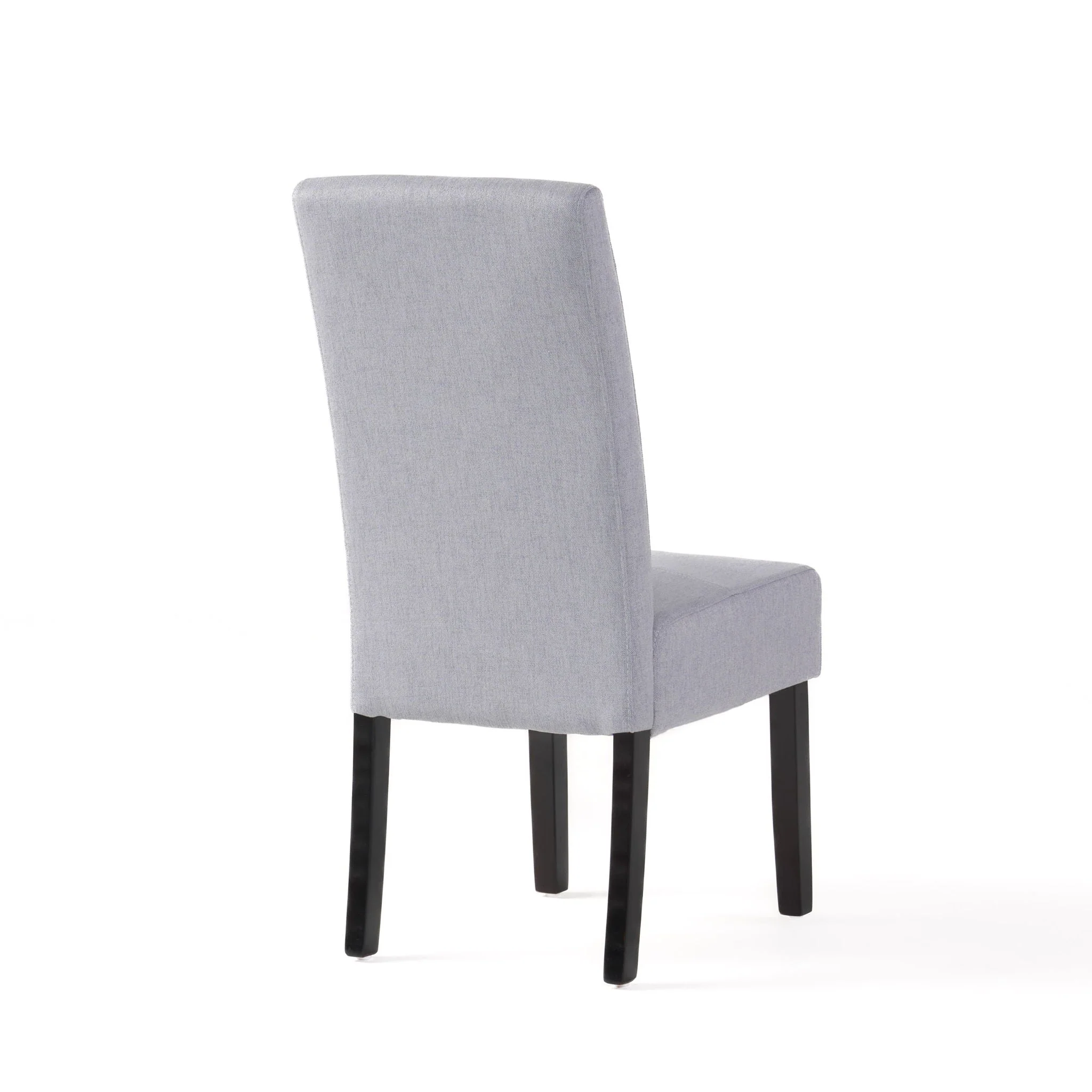 Amaranthine - Upholstered Dining Chair With High Back And Wood Legs (Set of 2) - Light Gray - Image 2
