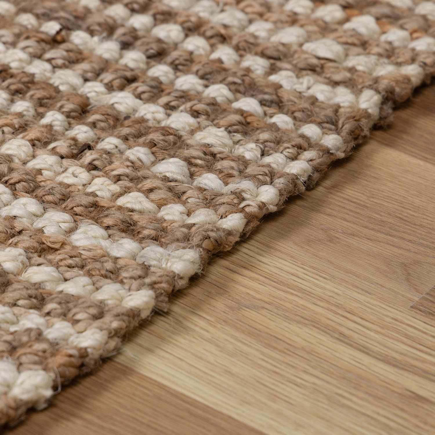 Ambel Tan Camel Jute Area Rug - Image 11