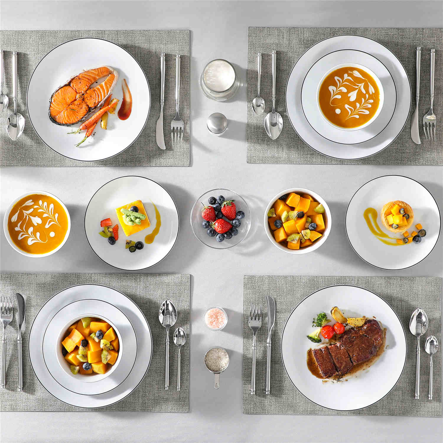 Amelia 12 Piece Dinnerware Set - Image 12