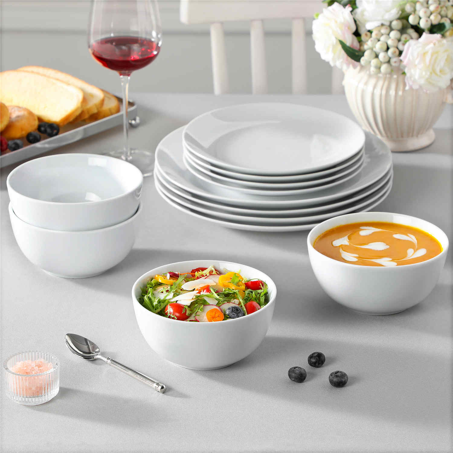 Amelia 12 Piece Dinnerware Set - Image 7