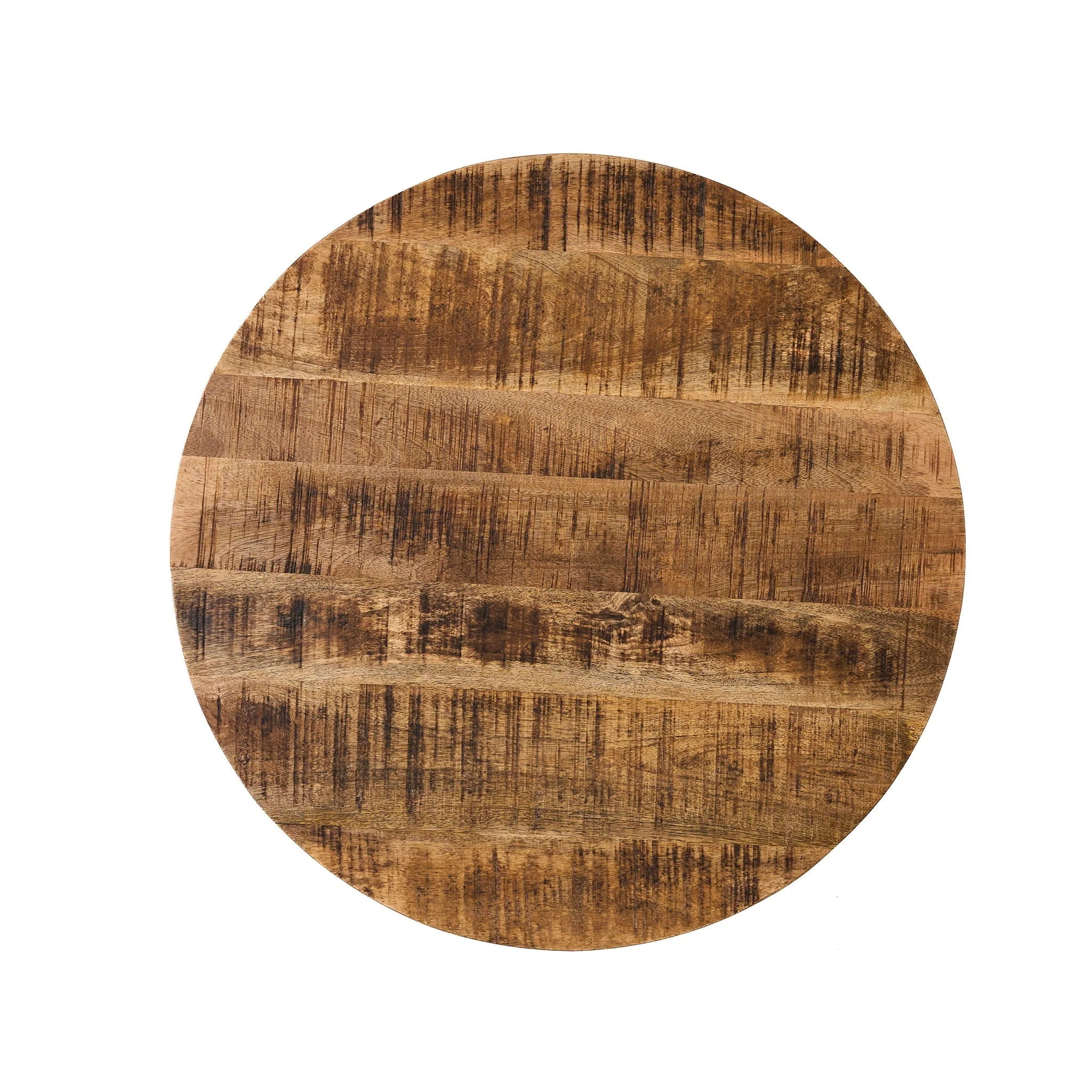 Ameliarae - Handcrafted Boho Mango Wood And Iron Coffee Table - Natural - Image 3