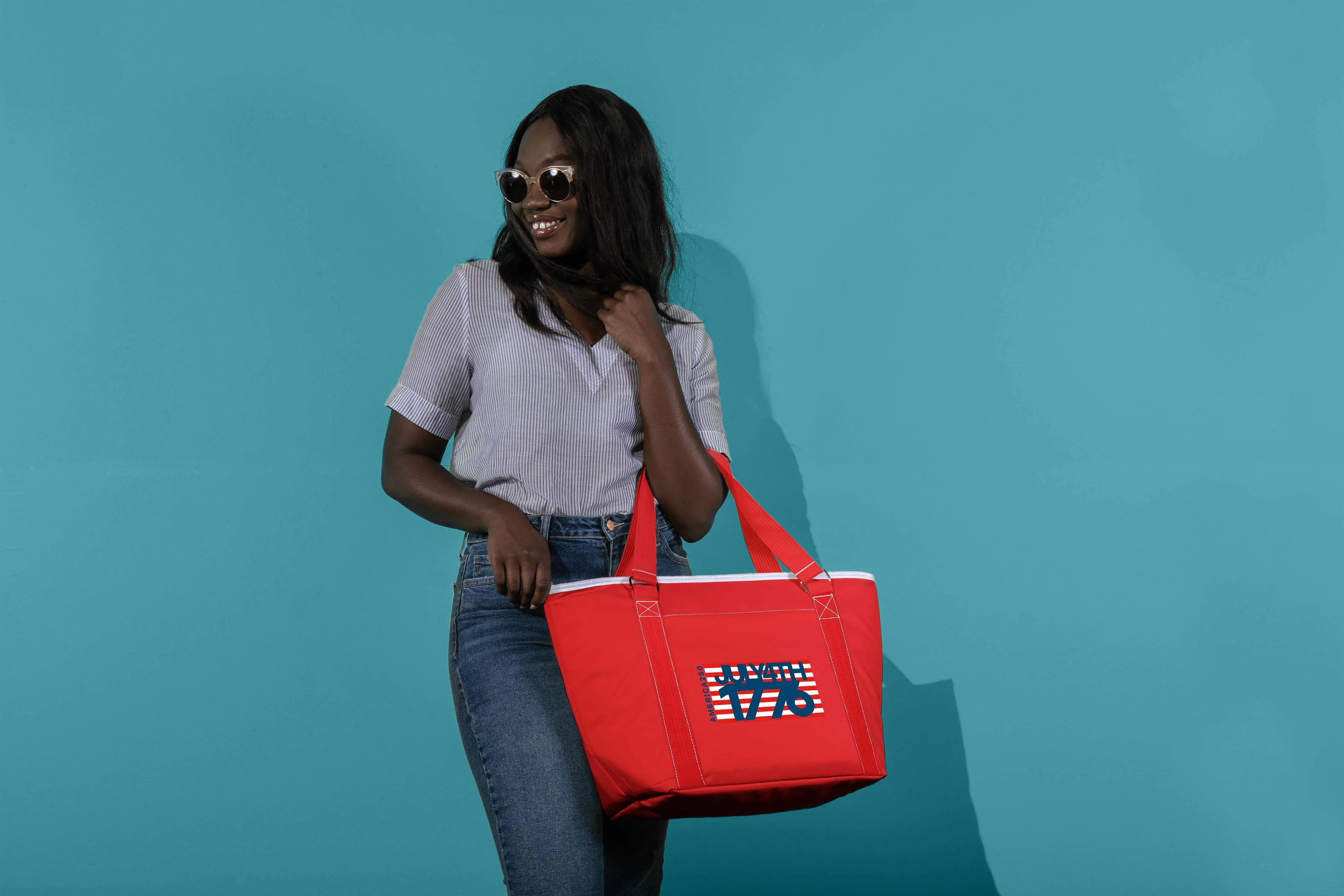 America250 - Topanga Cooler Tote Bag - Image 2