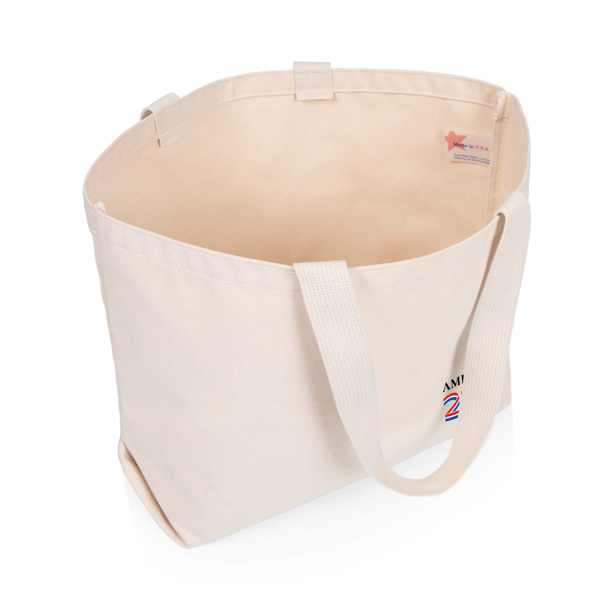 America250 - XL Canvas Tote Bag Made in USA - Image 3