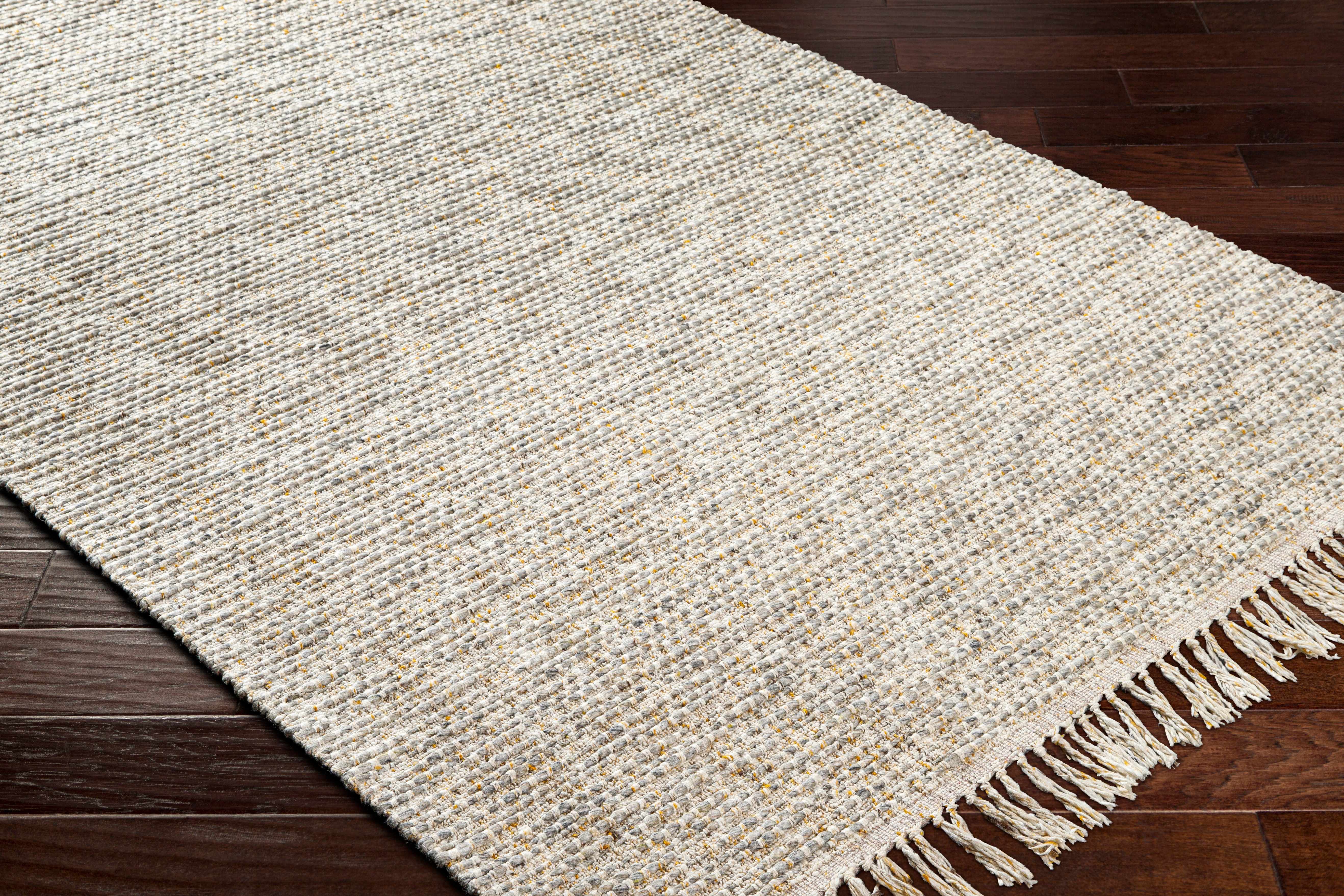 Amiel Beige Hand Woven Area Rug - Clearance - Image 3
