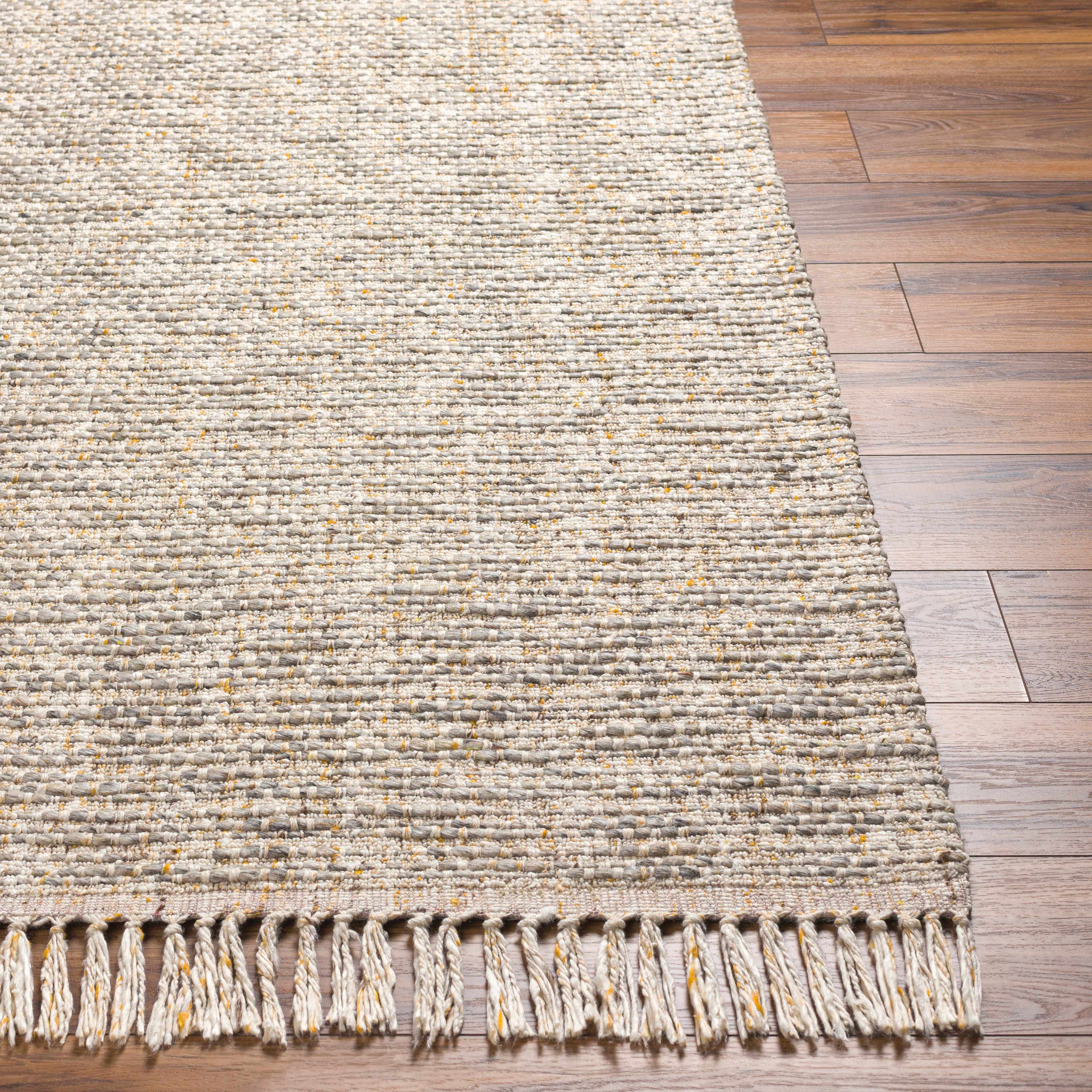 Amiel Beige Hand Woven Area Rug - Clearance - Image 5