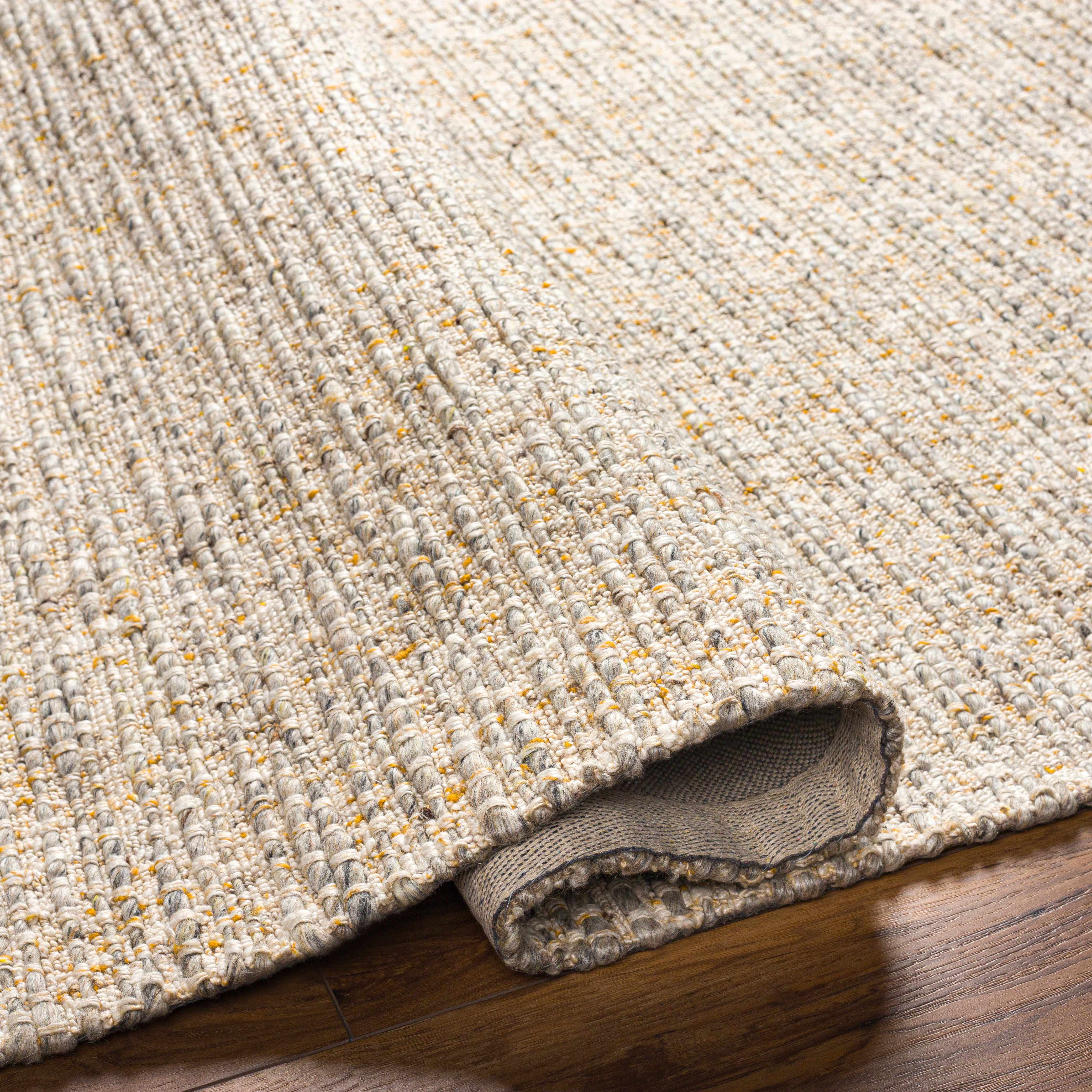 Amiel Beige Hand Woven Area Rug - Clearance - Image 6