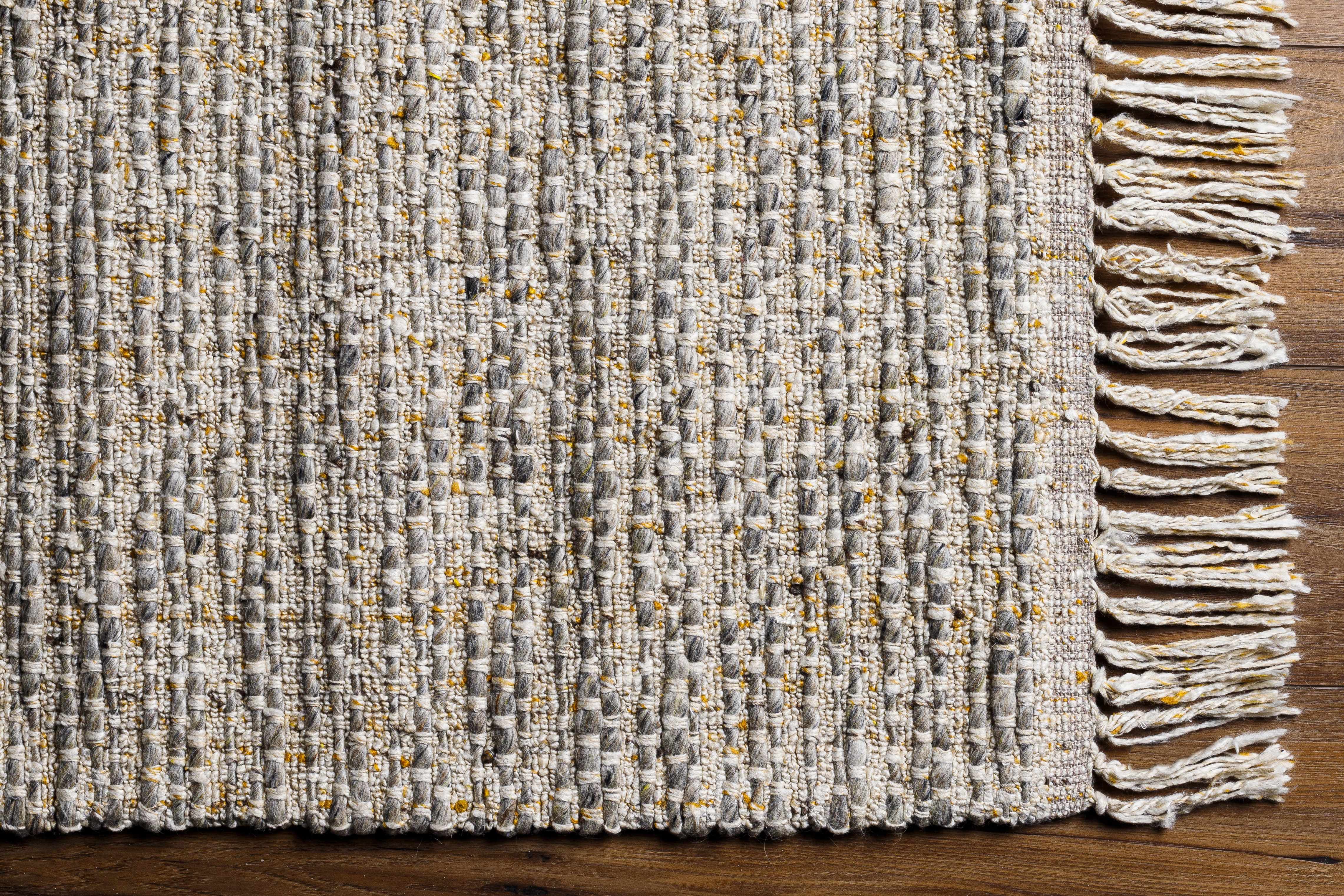 Amiel Beige Hand Woven Area Rug - Clearance - Image 8