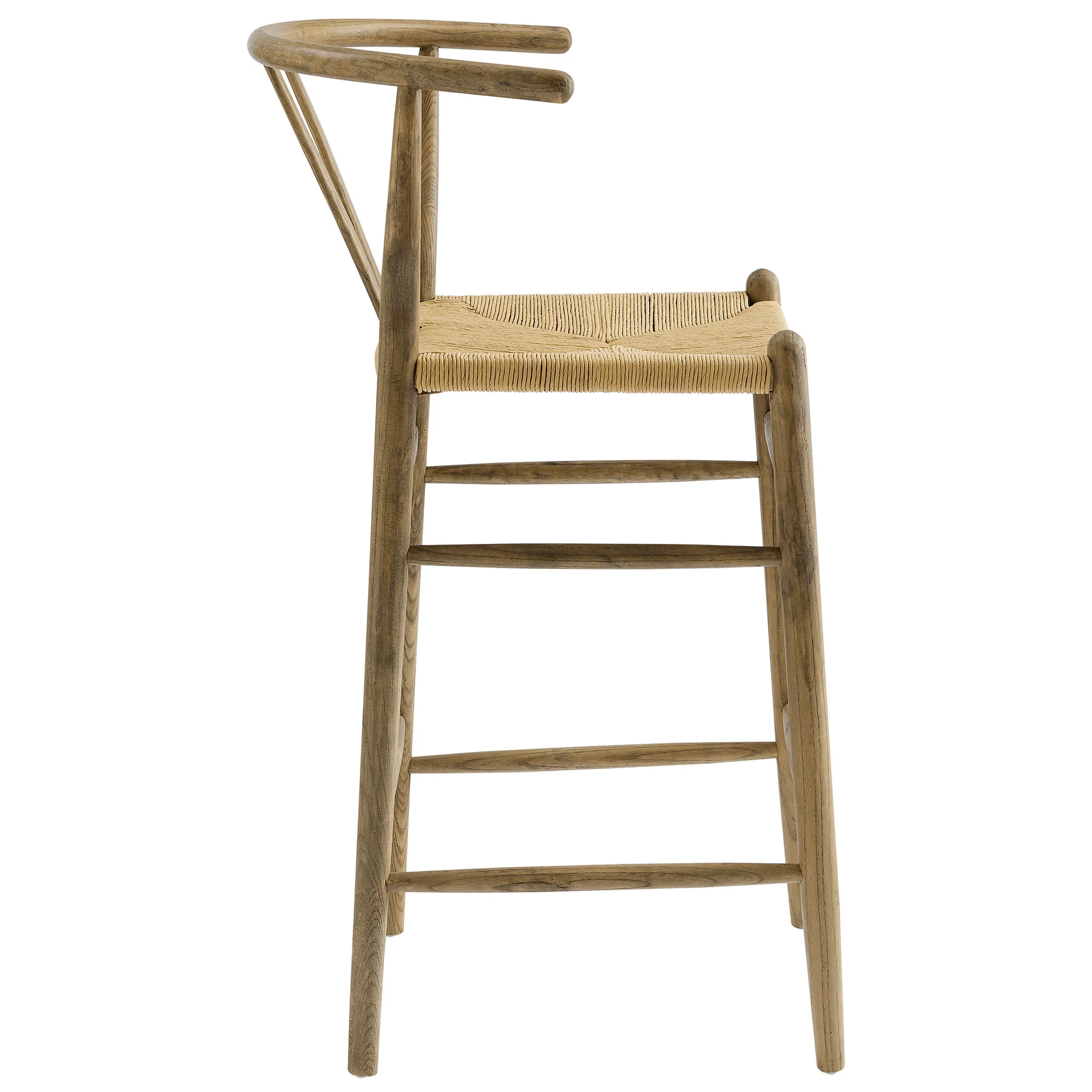 Amish Wood Bar Stool by Modway - Image 11