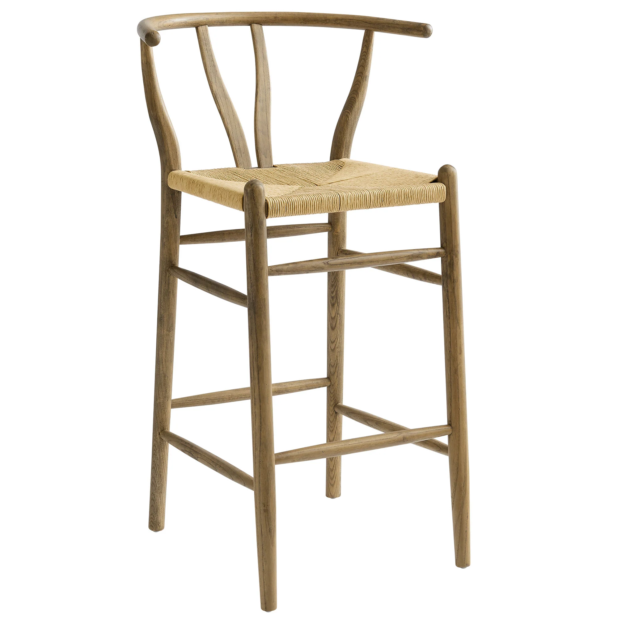 Amish Wood Bar Stool by Modway - Image 14