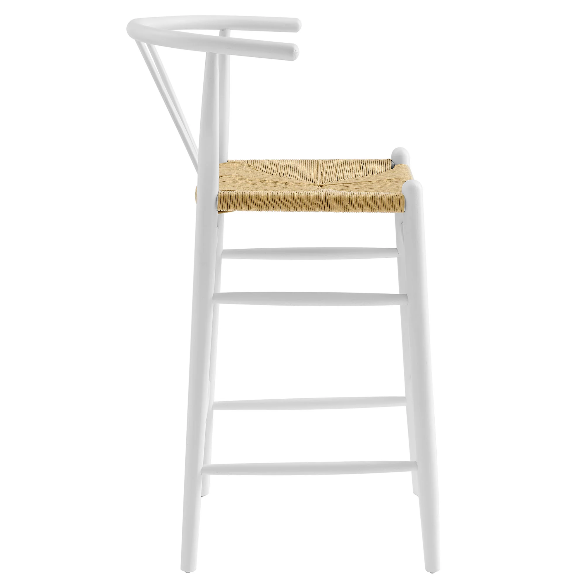 Amish Wood Bar Stool by Modway - Image 4