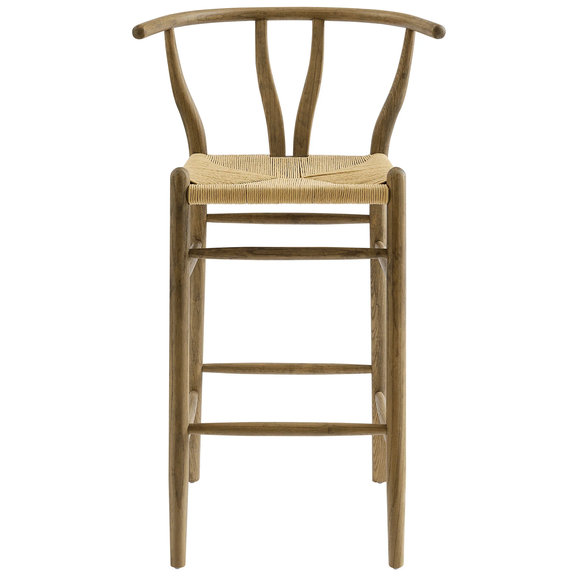 Amish Wood Bar Stool by Modway - Image 9