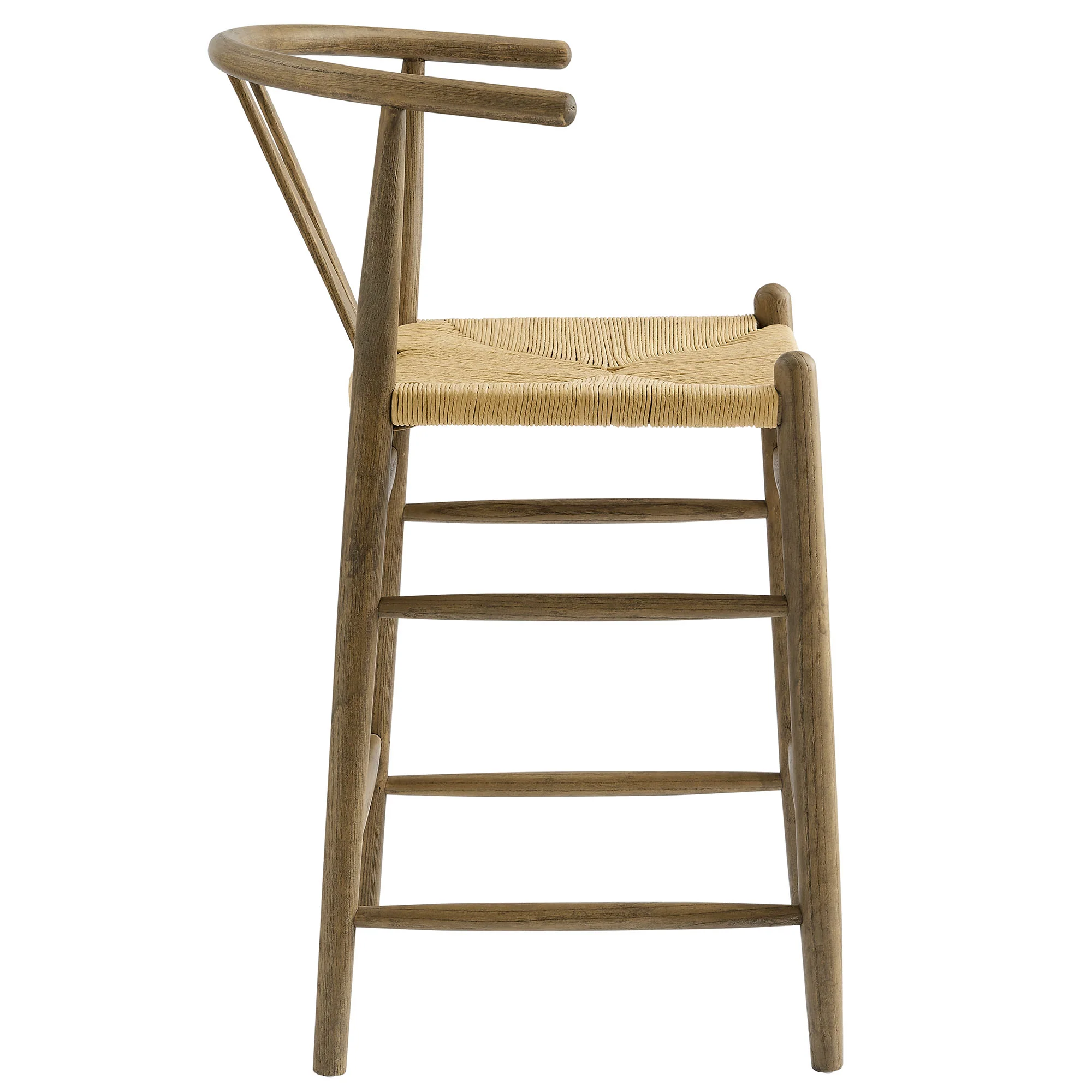 Amish Wood Counter Stool by Modway - Image 4